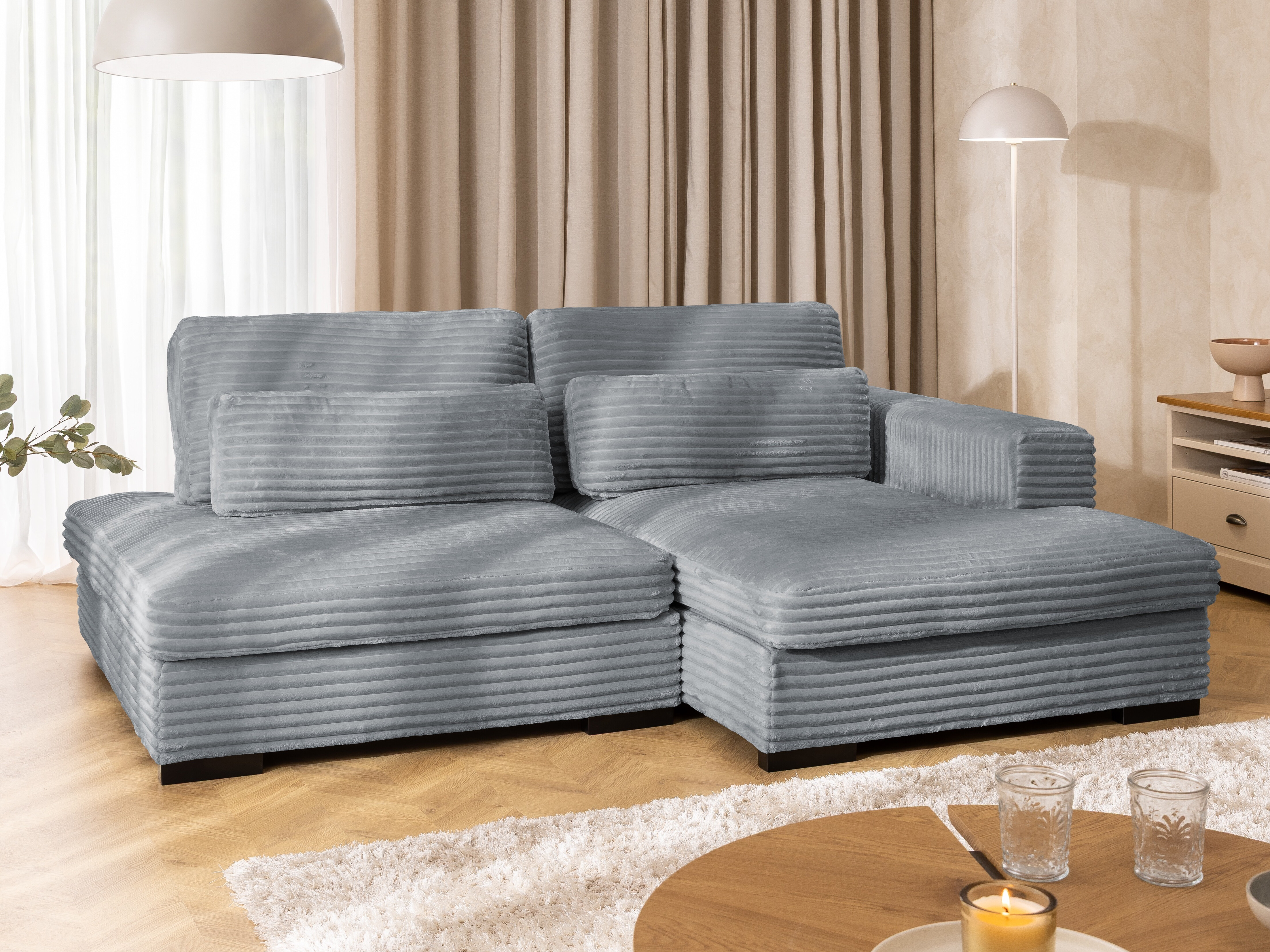 Canapé d'angle Rocklin 225 (Tilia 90)