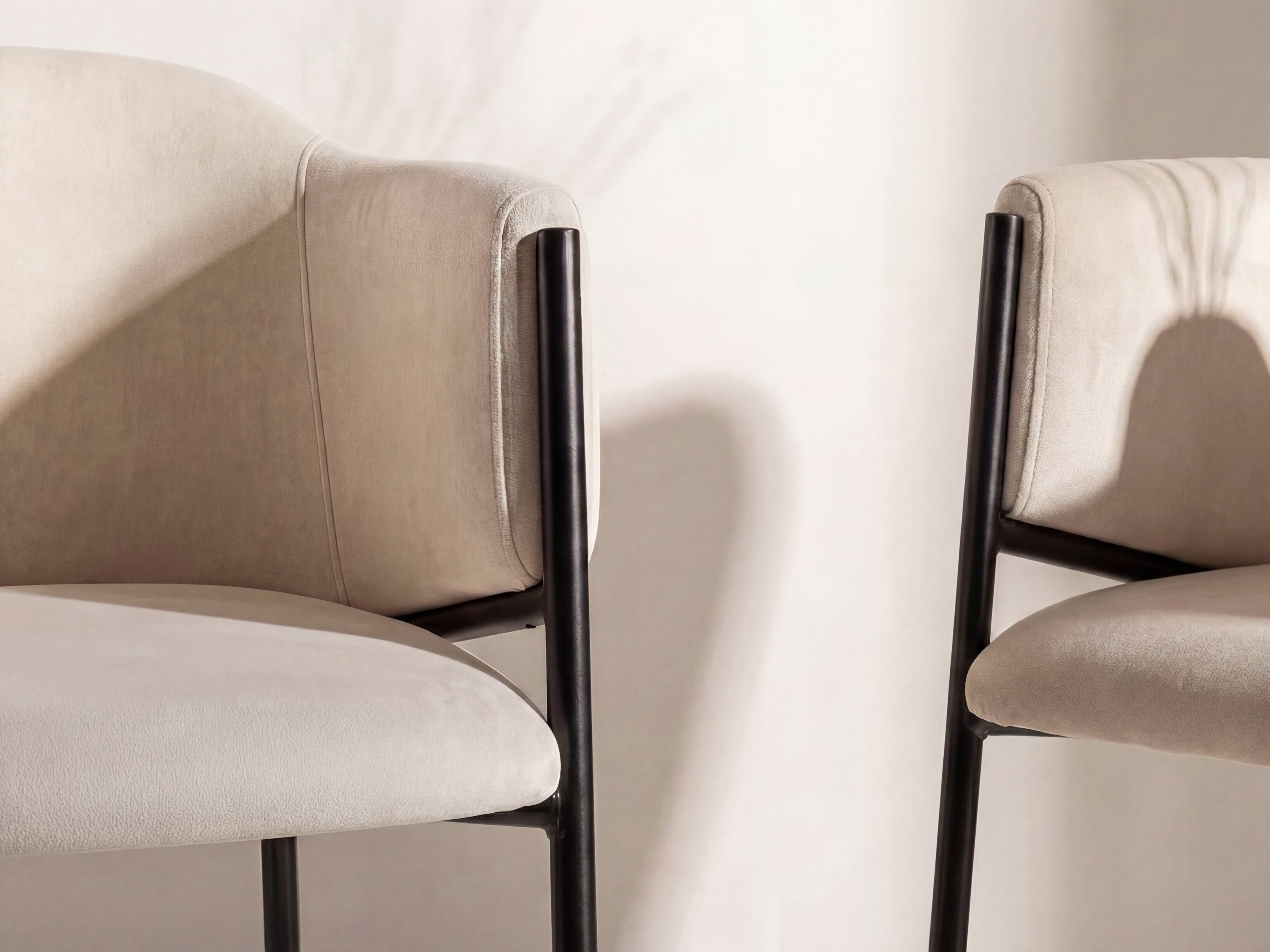 Chaise Dallas 5354 (Beige + Noir)