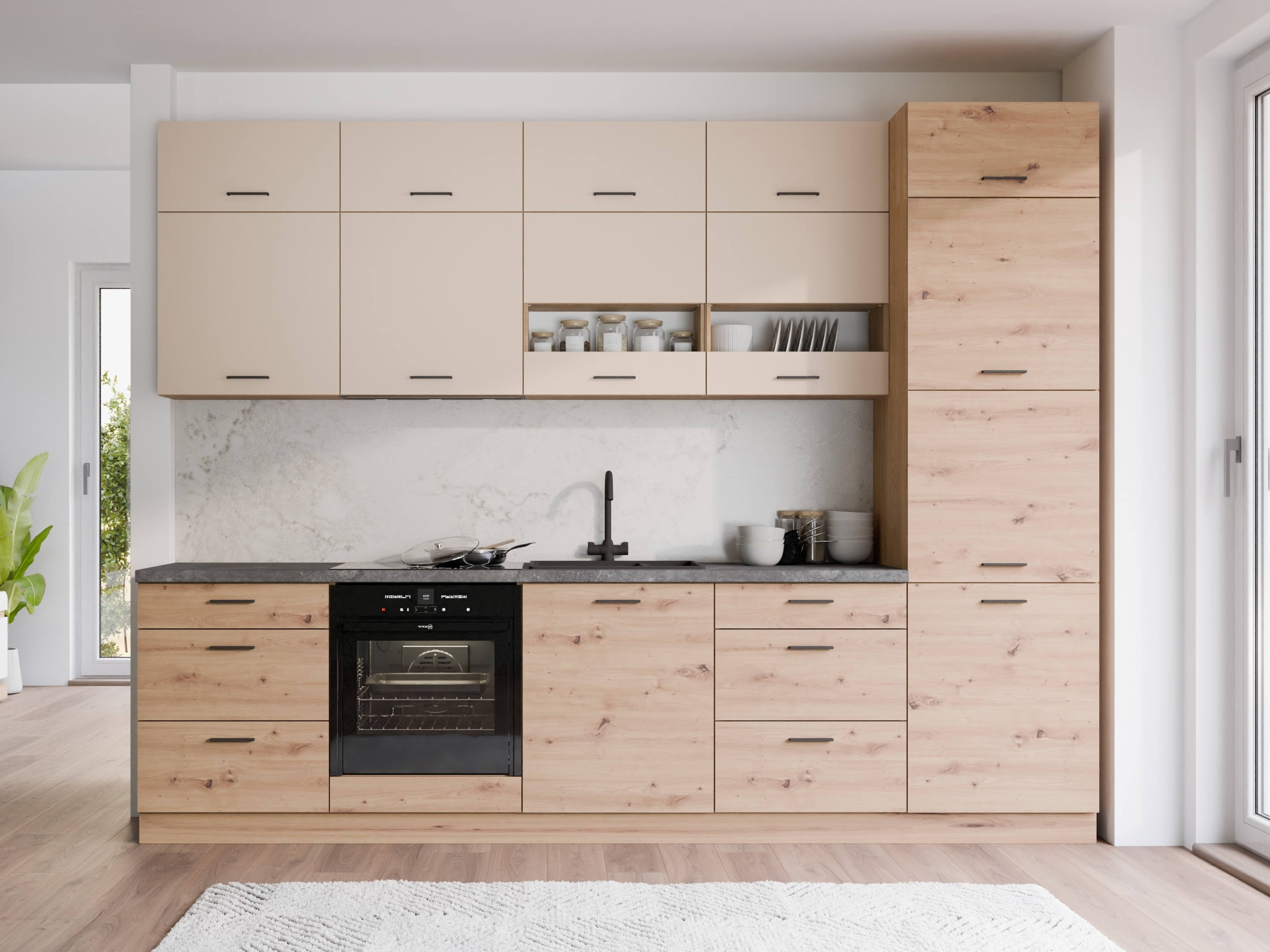 Cuisine complète modulaire Ati Cashmere Artisan 100