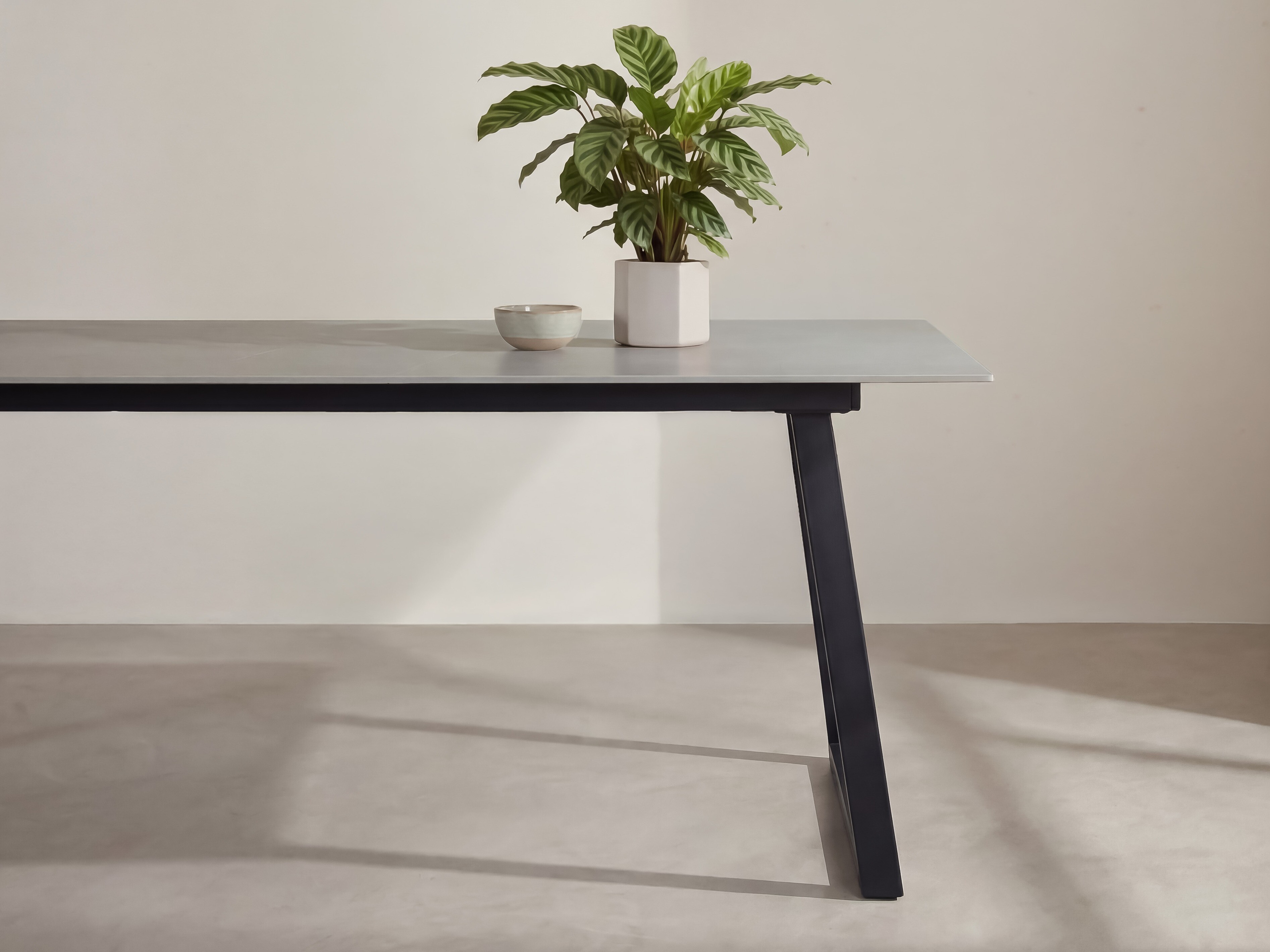 Table Dallas 5355 (Gris + Noir)