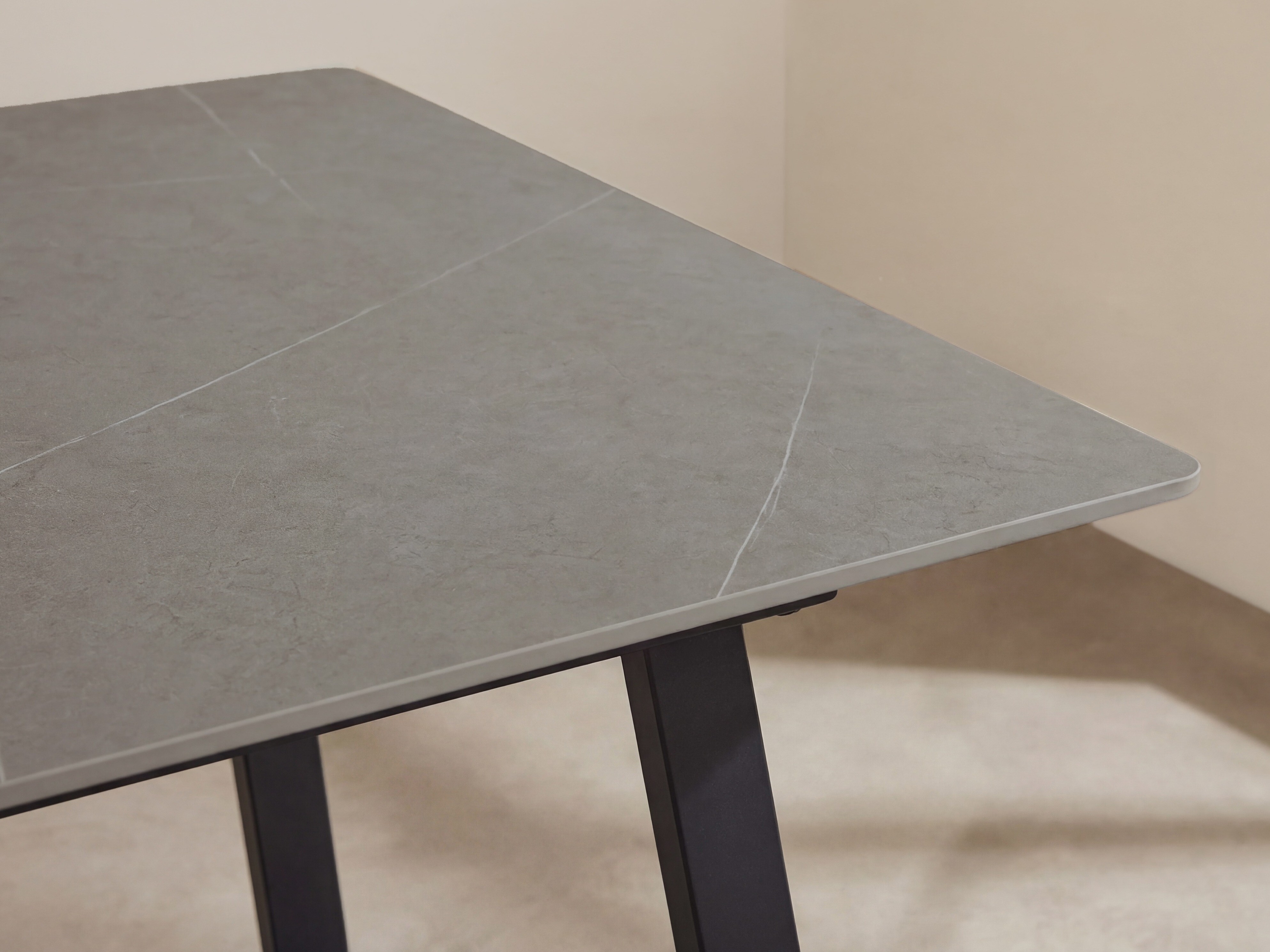 Table Dallas 5355 (Gris + Noir)