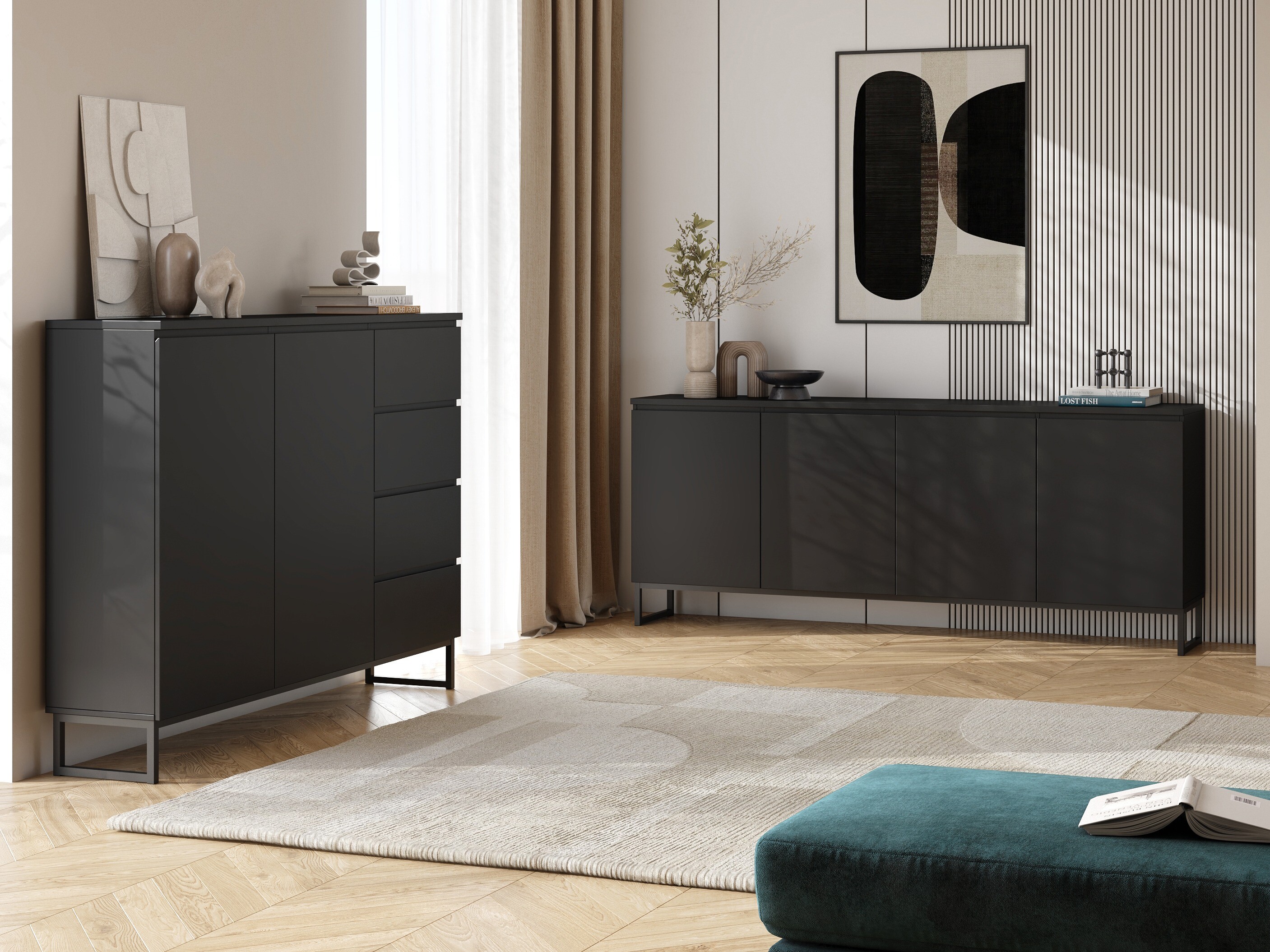 Buffet Velsora 100 (Noir)