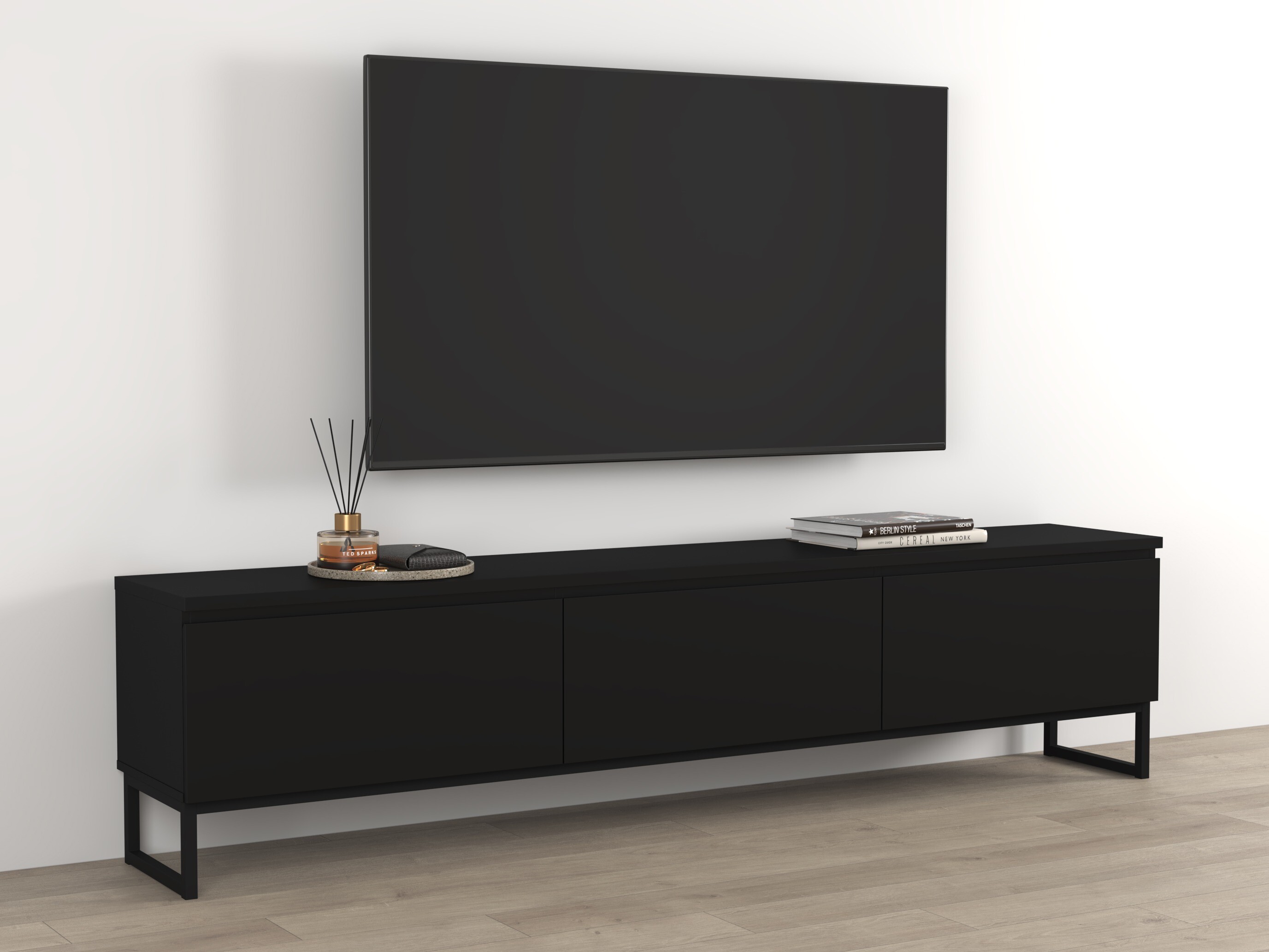 Meuble TV Velsora 101 (Noir)