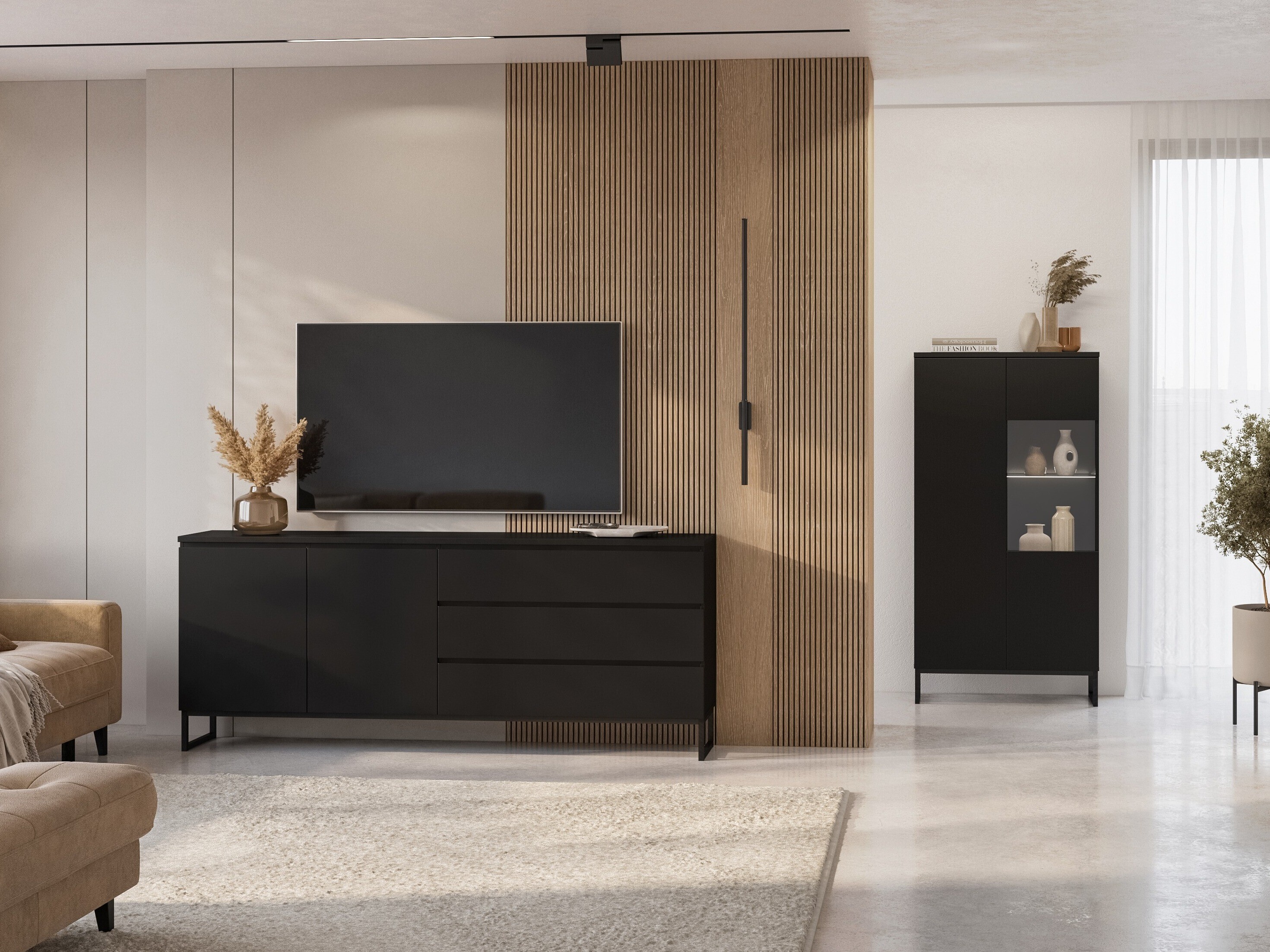 Commode Velsora 103 (Noir)