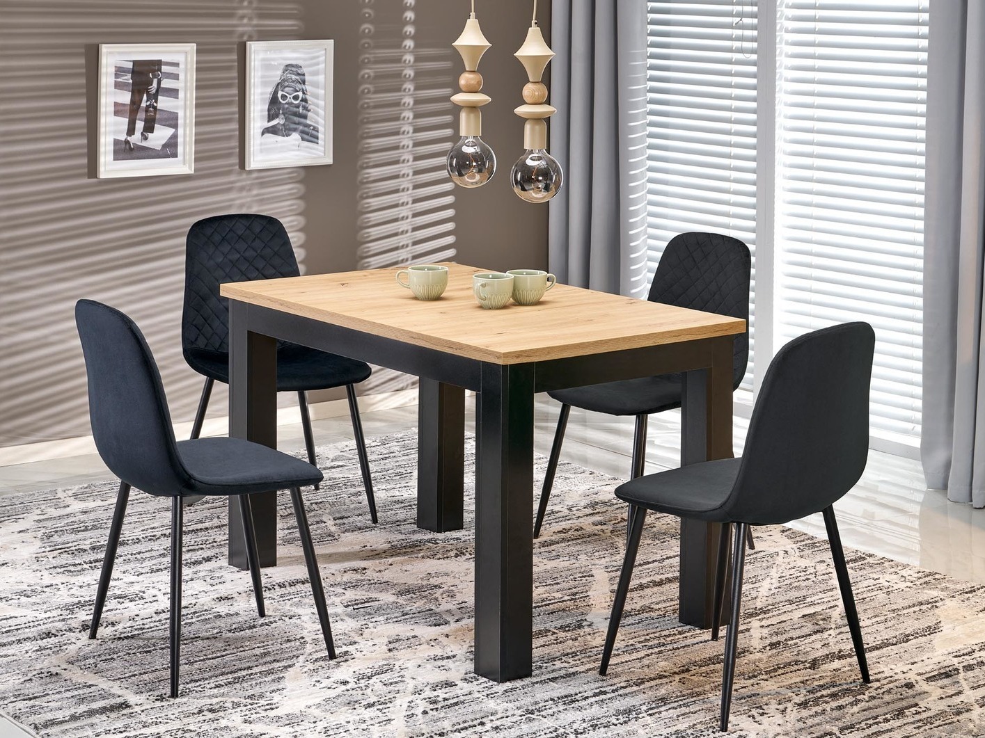 Chaise Houston 2209 (Noir)