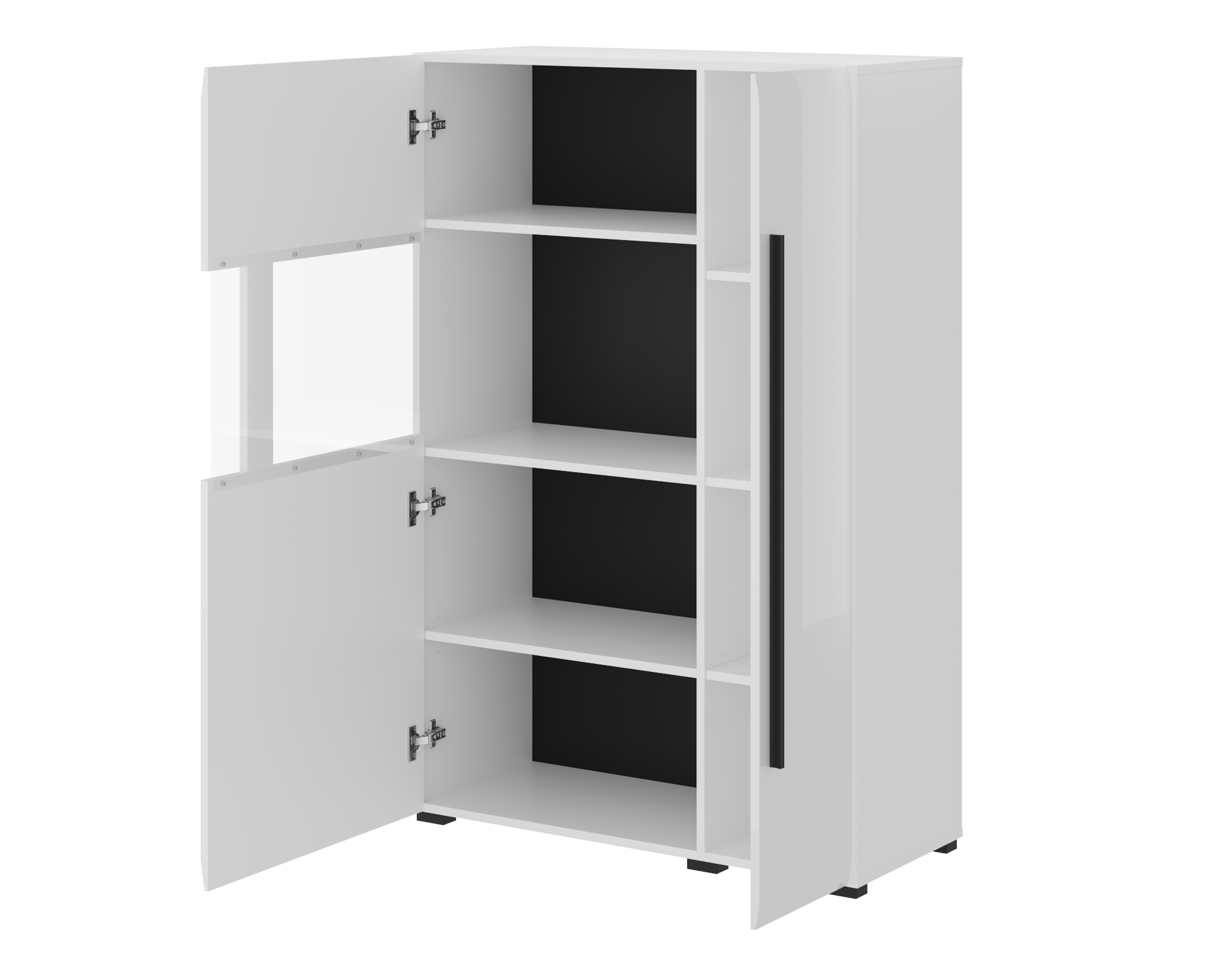 Buffet Ophsalu 105 (Blanc + Blanc brillant)