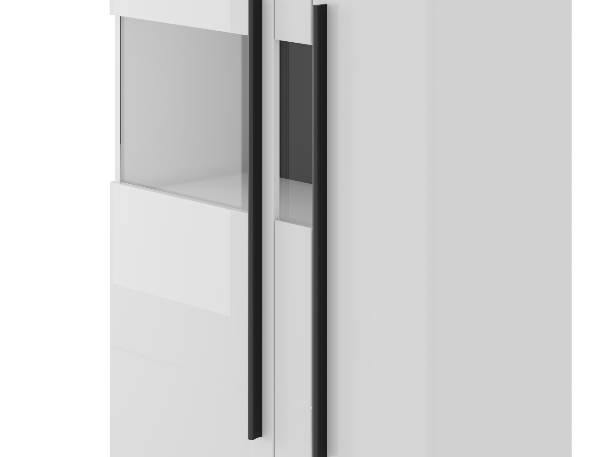 Buffet Ophsalu 105 (Blanc + Blanc brillant)
