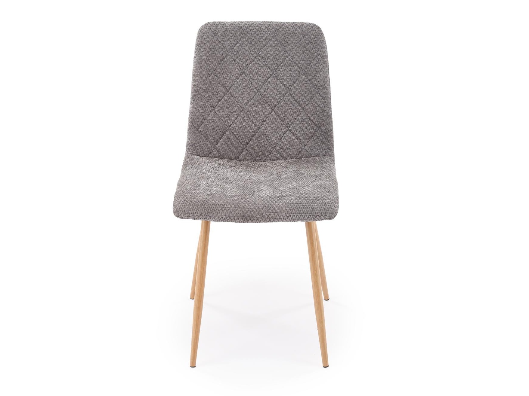 Chaise Houston 1731 (Gris + Clair bois)
