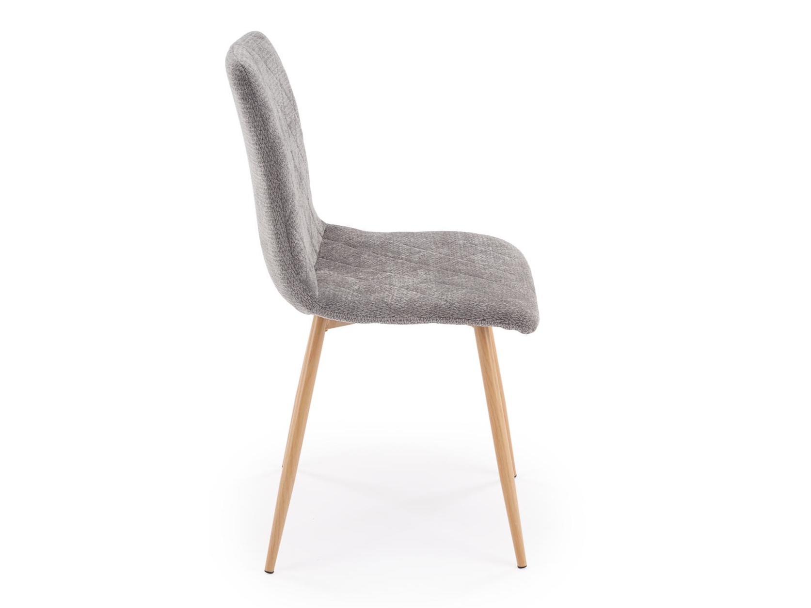 Chaise Houston 1731 (Gris + Clair bois)