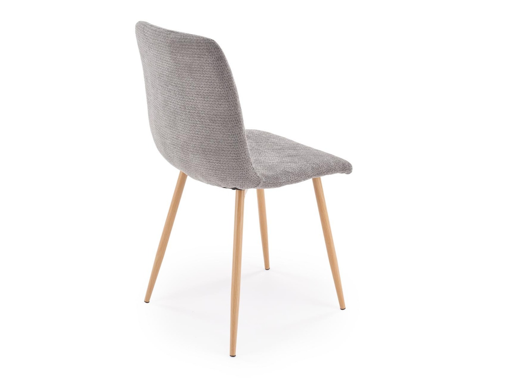 Chaise Houston 1731 (Gris + Clair bois)