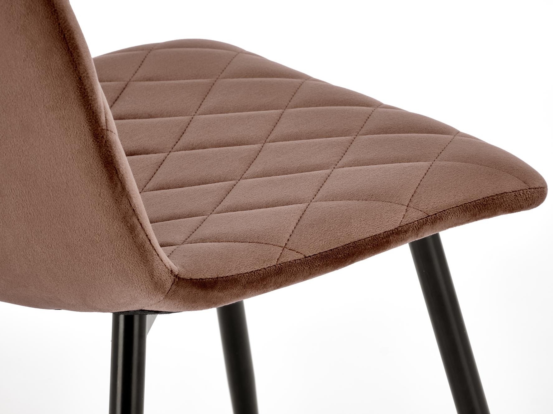 Chaise Houston 1731 (Marron + Noir)