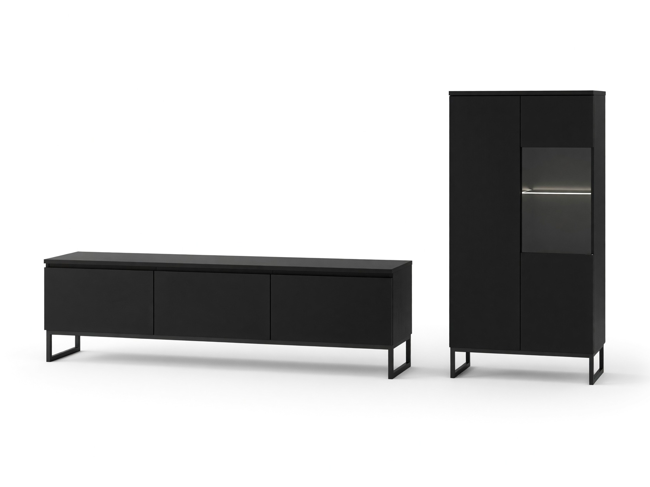 Ensemble de salon Velsora 106 (Noir)