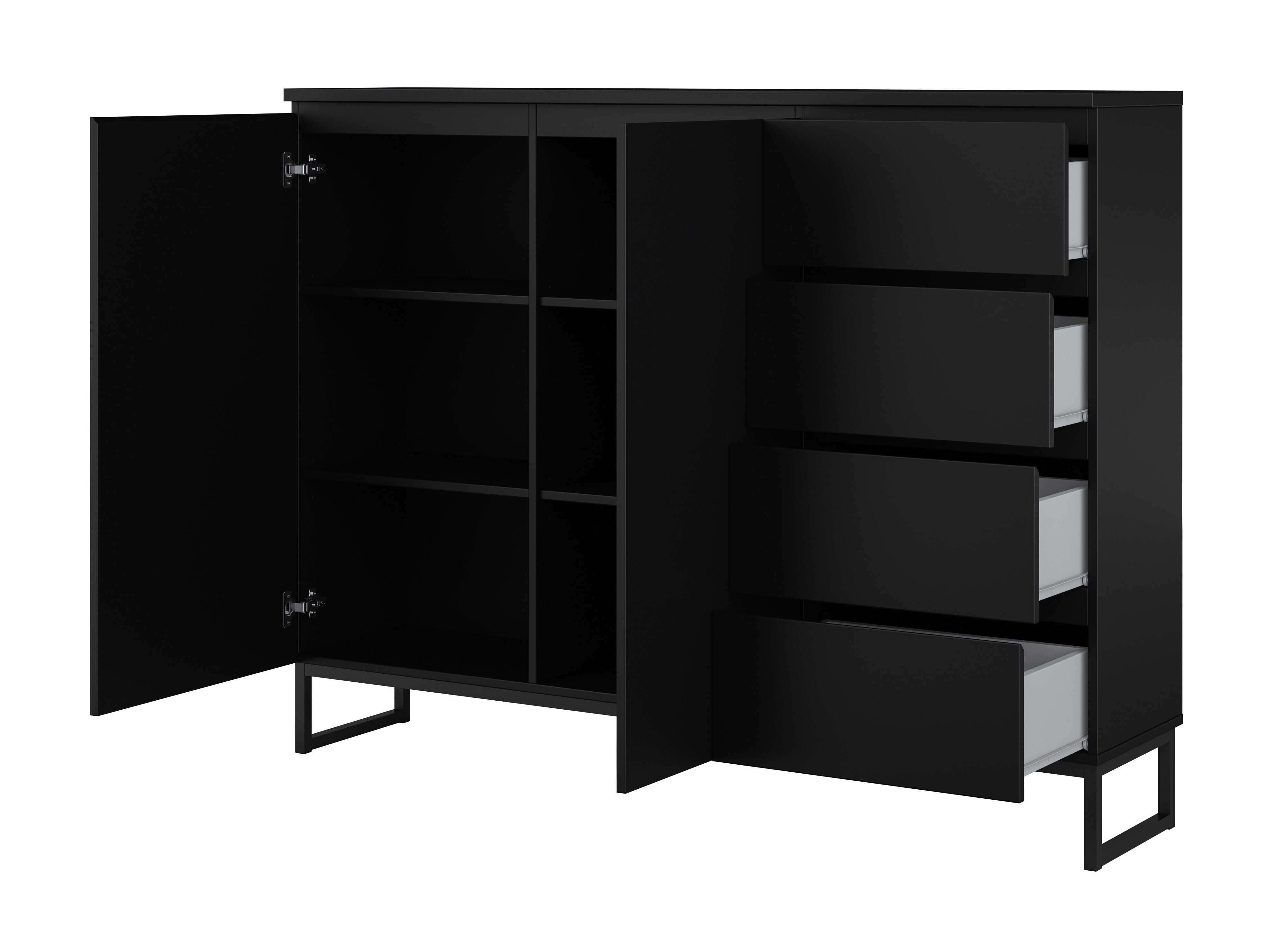 Ensemble de salon Velsora 107 (Noir)