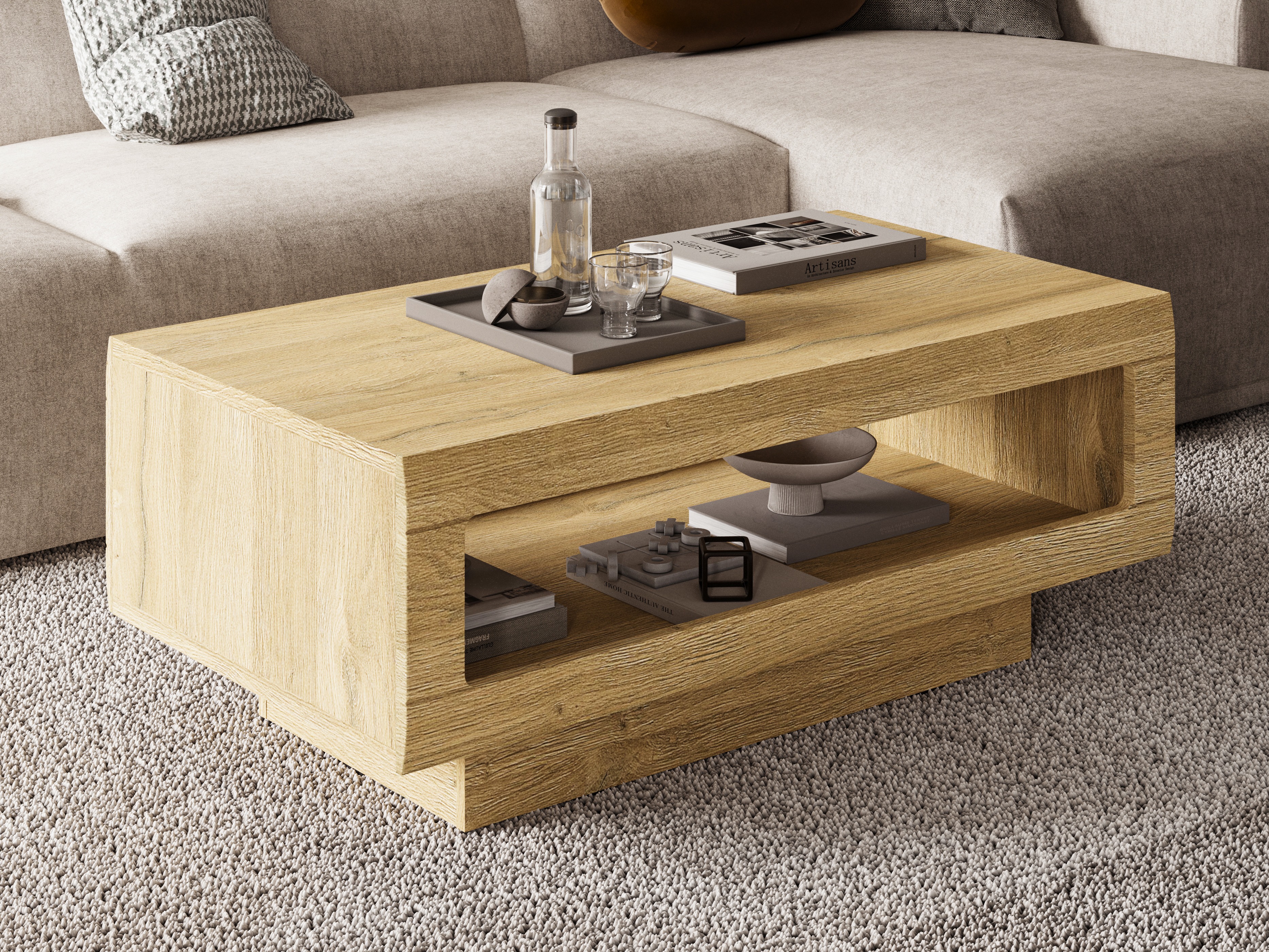 Table basse Ophsalu 102 (Grandson chêne)