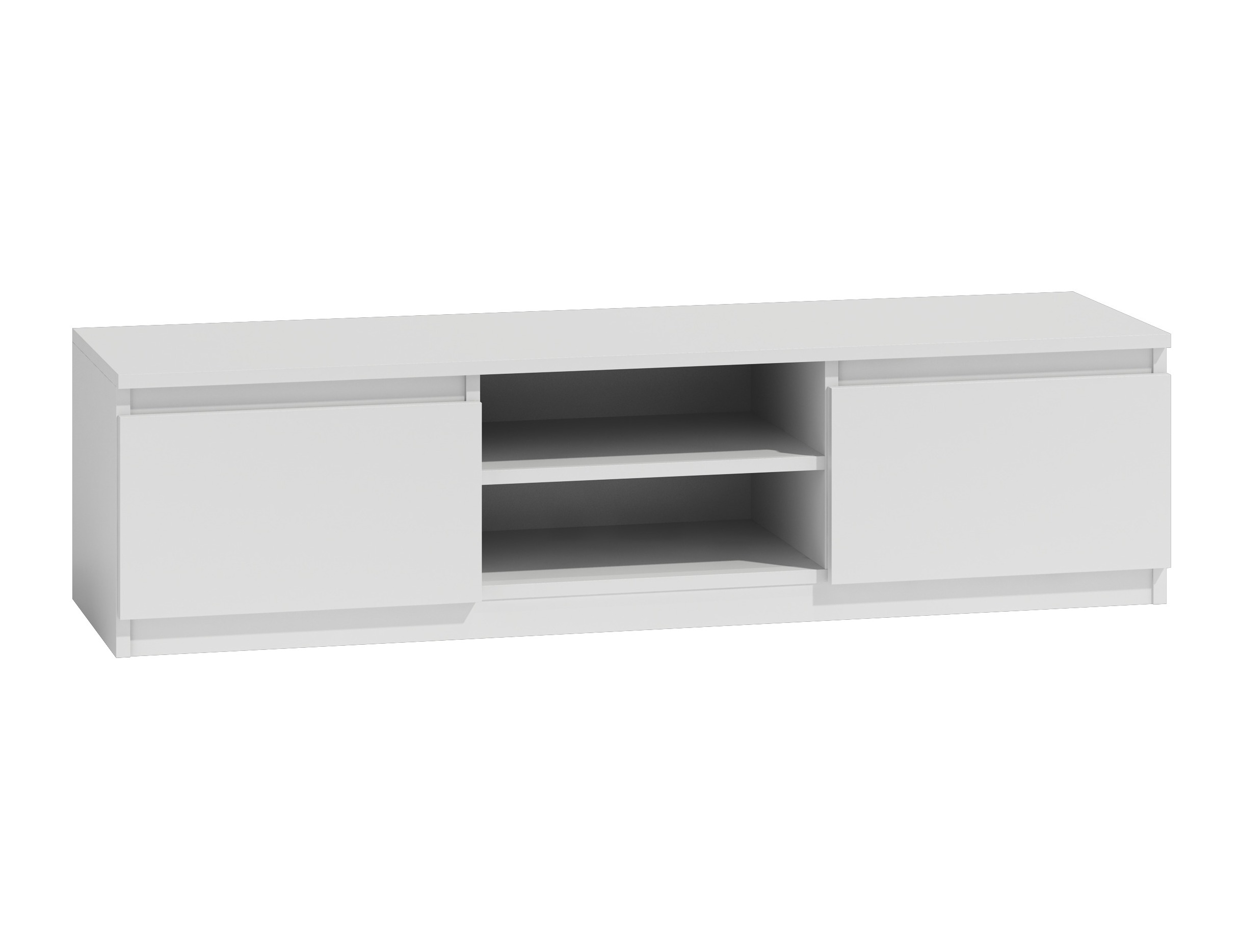 Meuble TV Elbvelu 125 (Blanc)