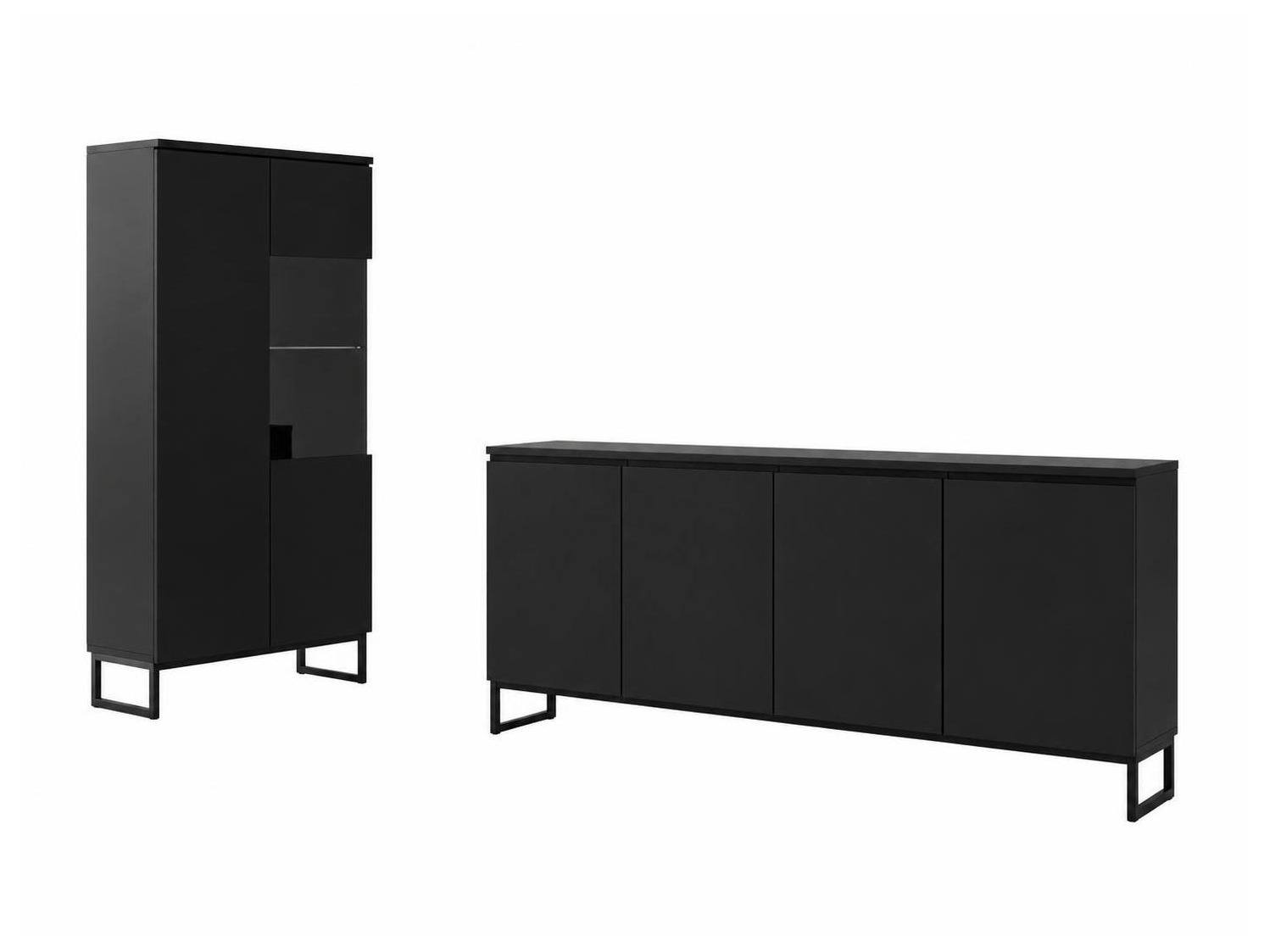 Ensemble de salon Velsora 108 (Noir)