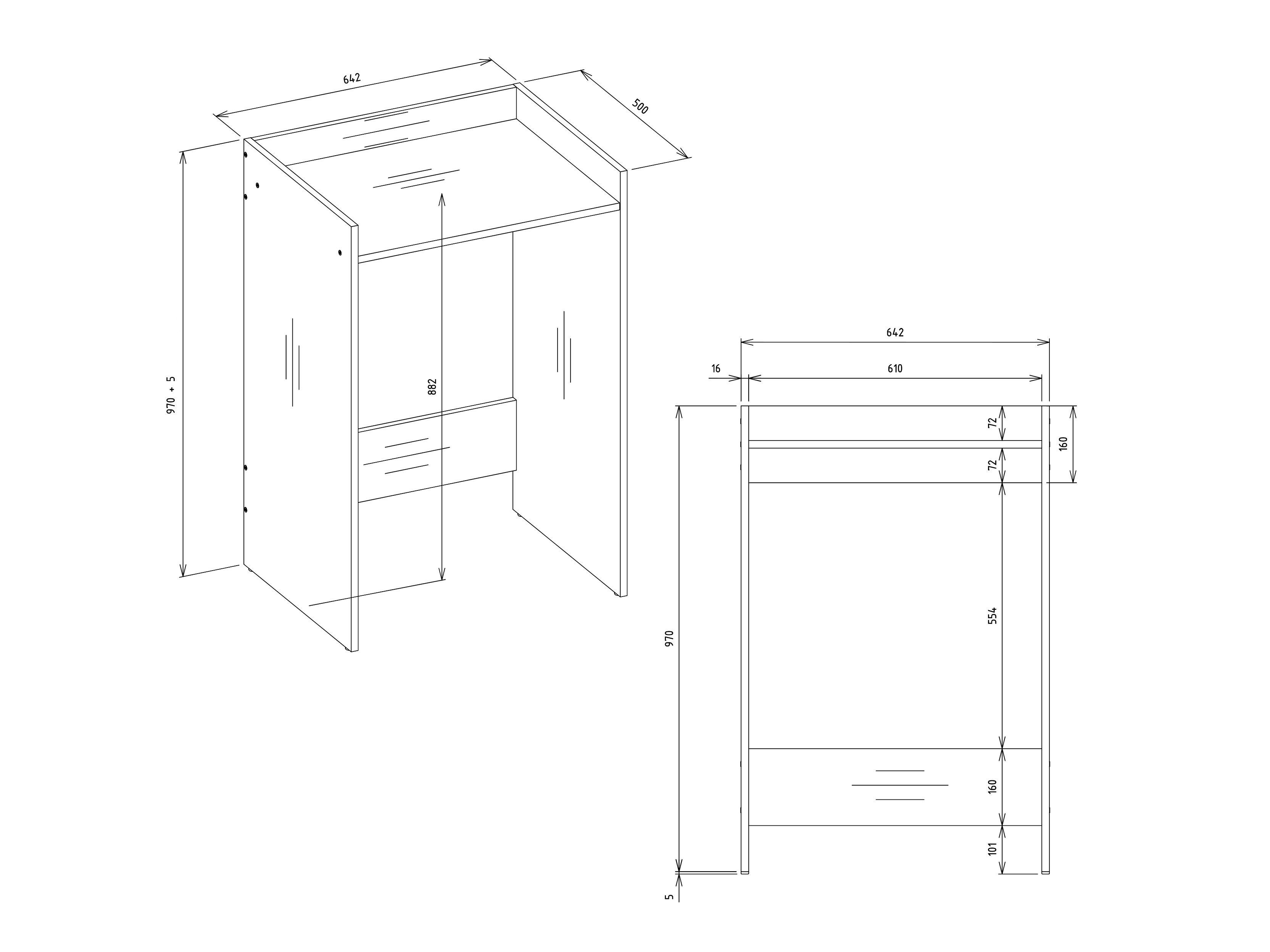 Colonne de salle de bain Balelbo 102 (Cachemire)