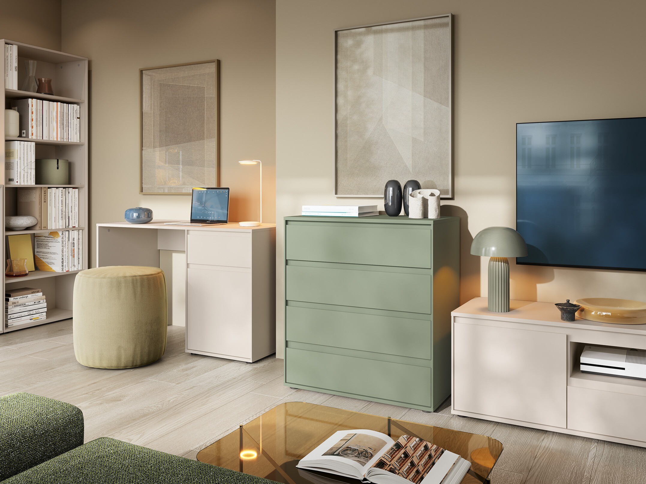 Commode Torfiou 122 (Vert)