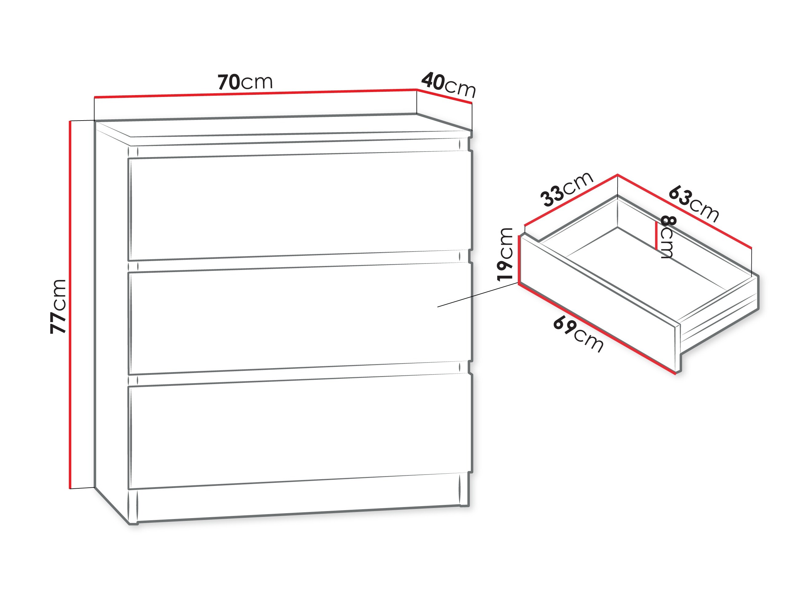 Commode Comfivo Structor (Noyer)