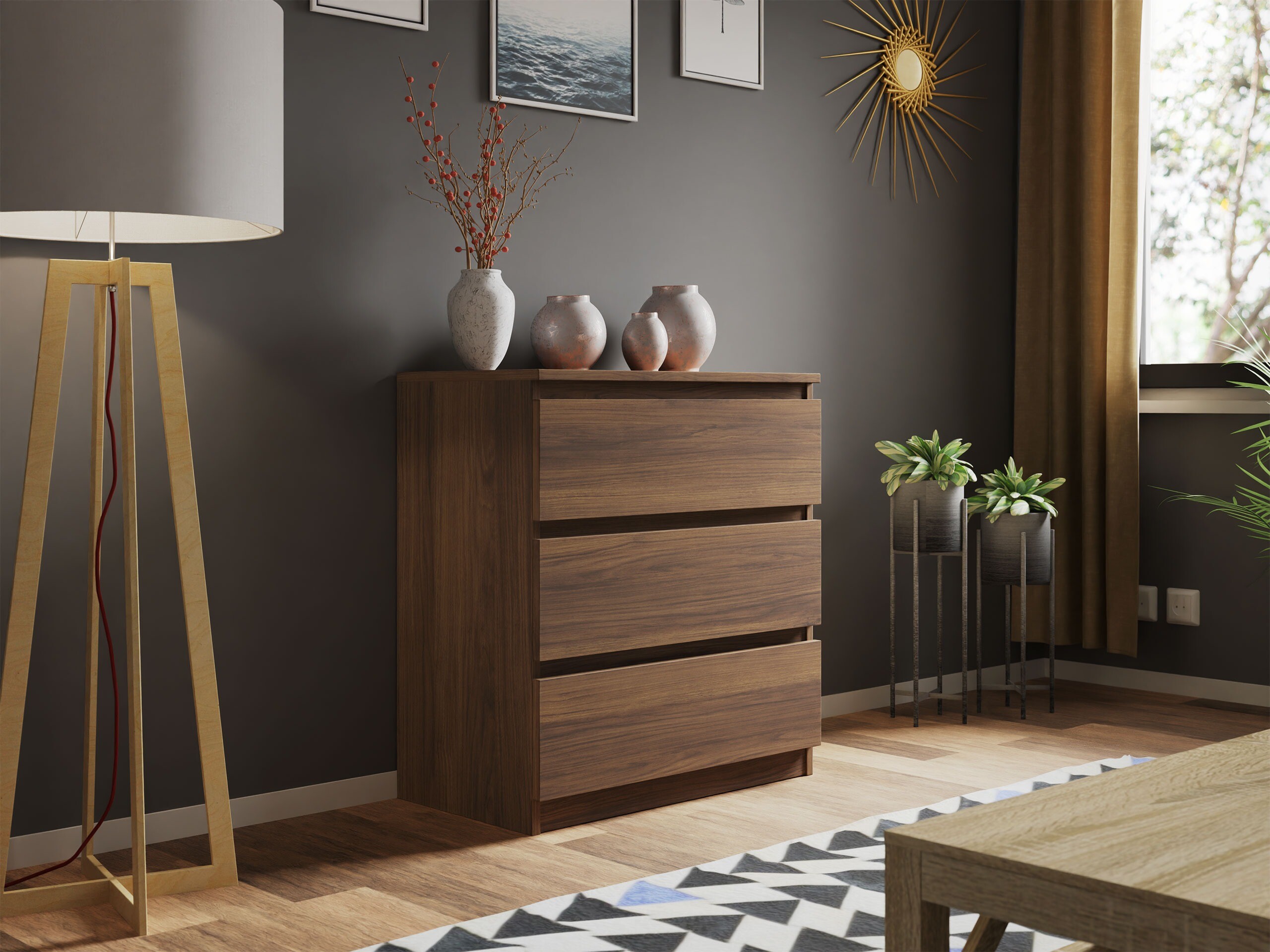 Commode Comfivo Structor (Noyer)