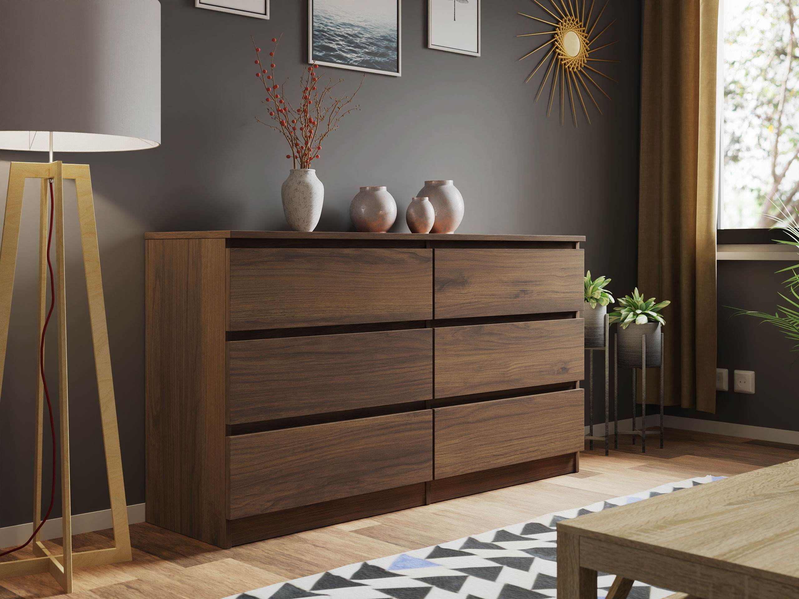 Commode Comfivo Structor II (Noyer)