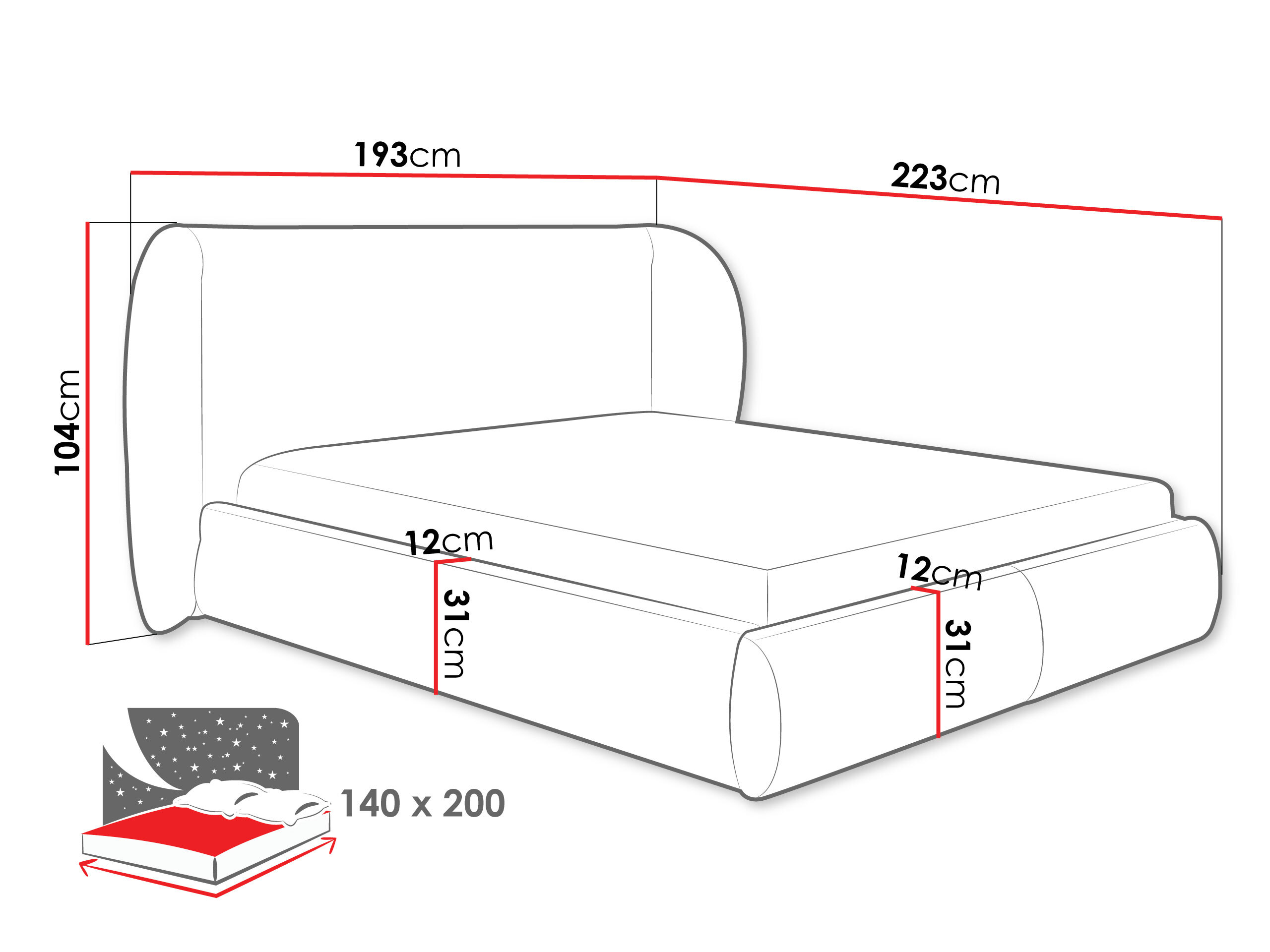 Lit TrendyNest Urbio (Bella 20)