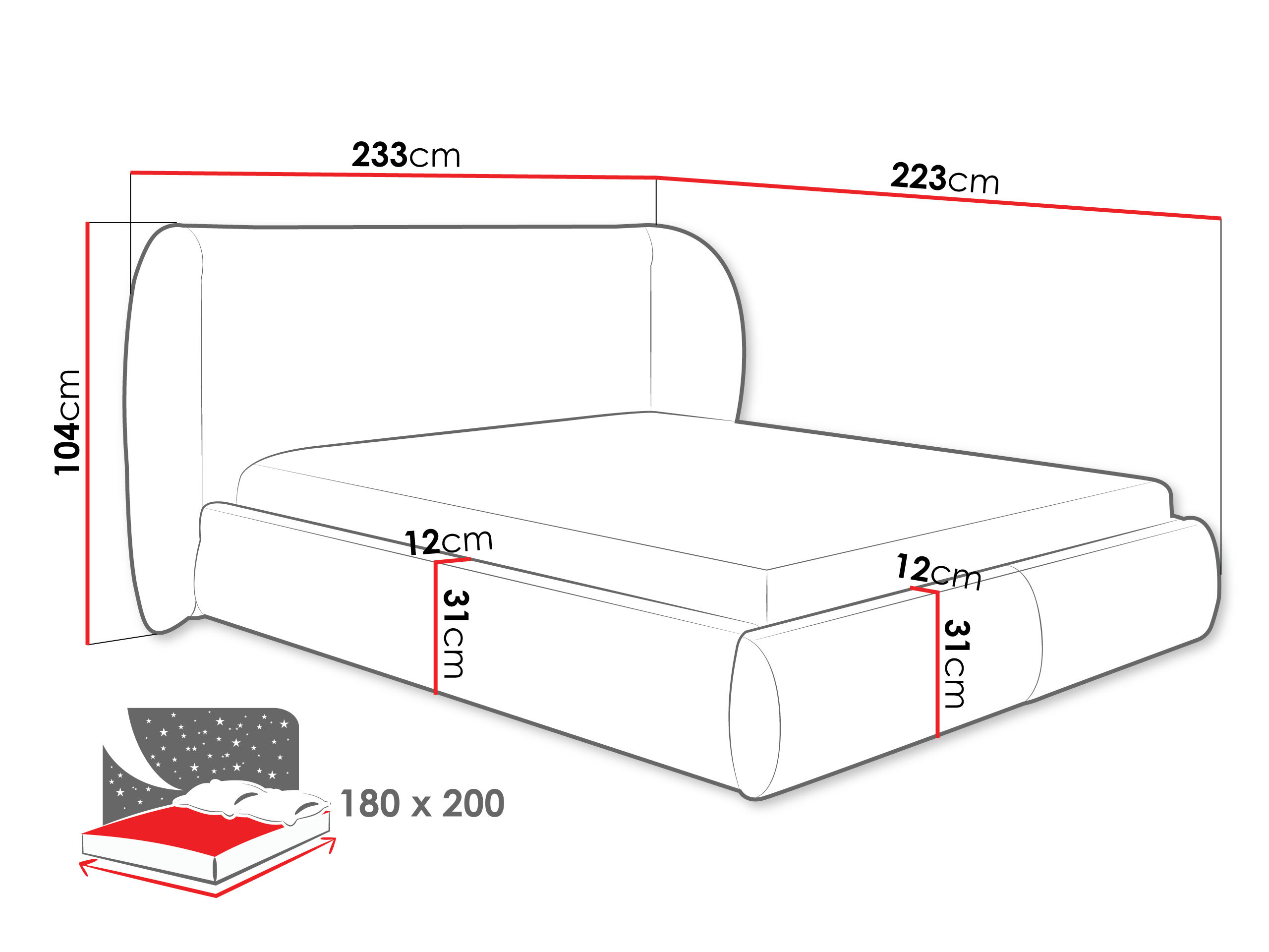 Lit TrendyNest Urbio (Bella 60)