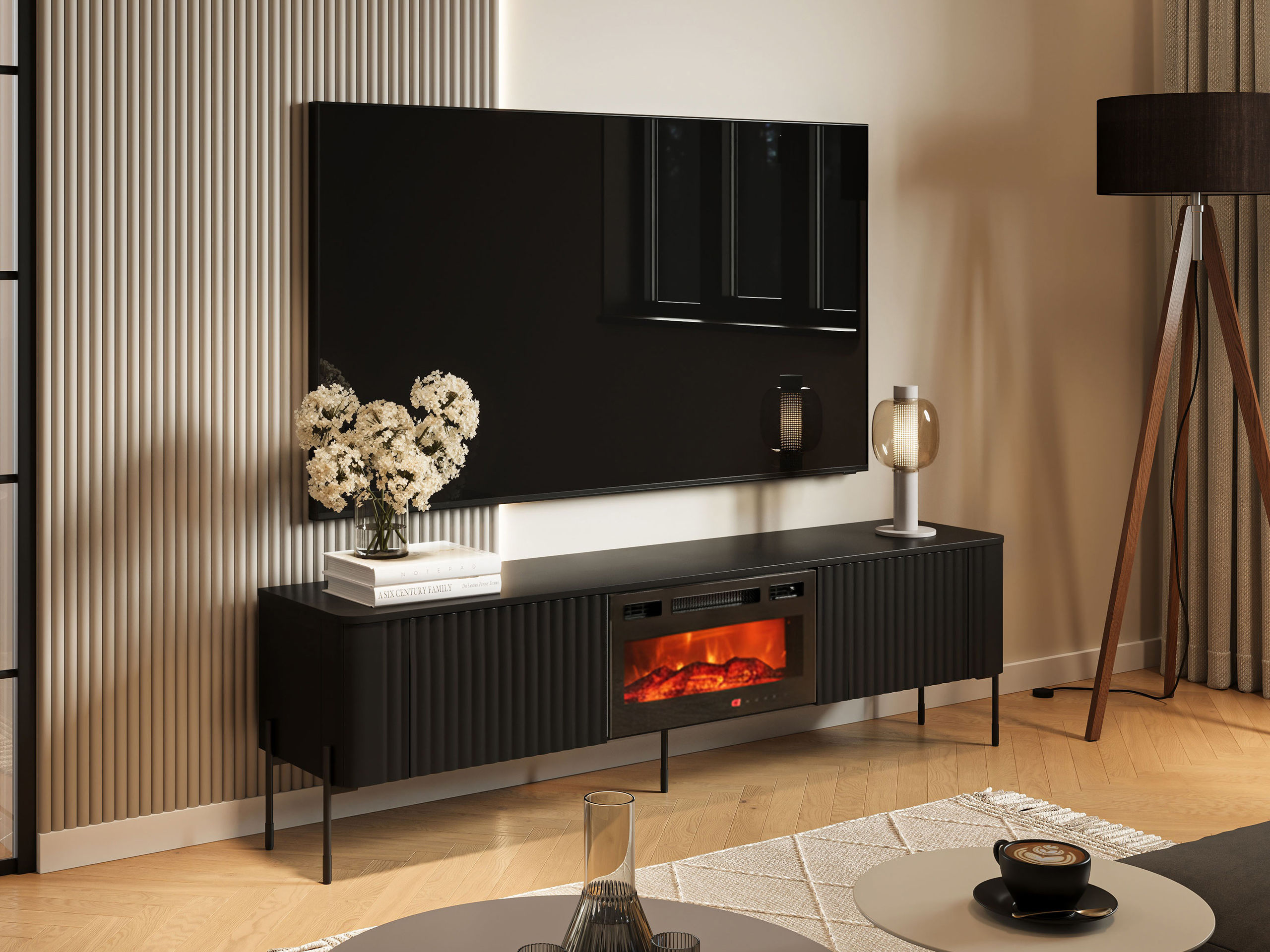Meuble TV Mavnue 105 (Noir)