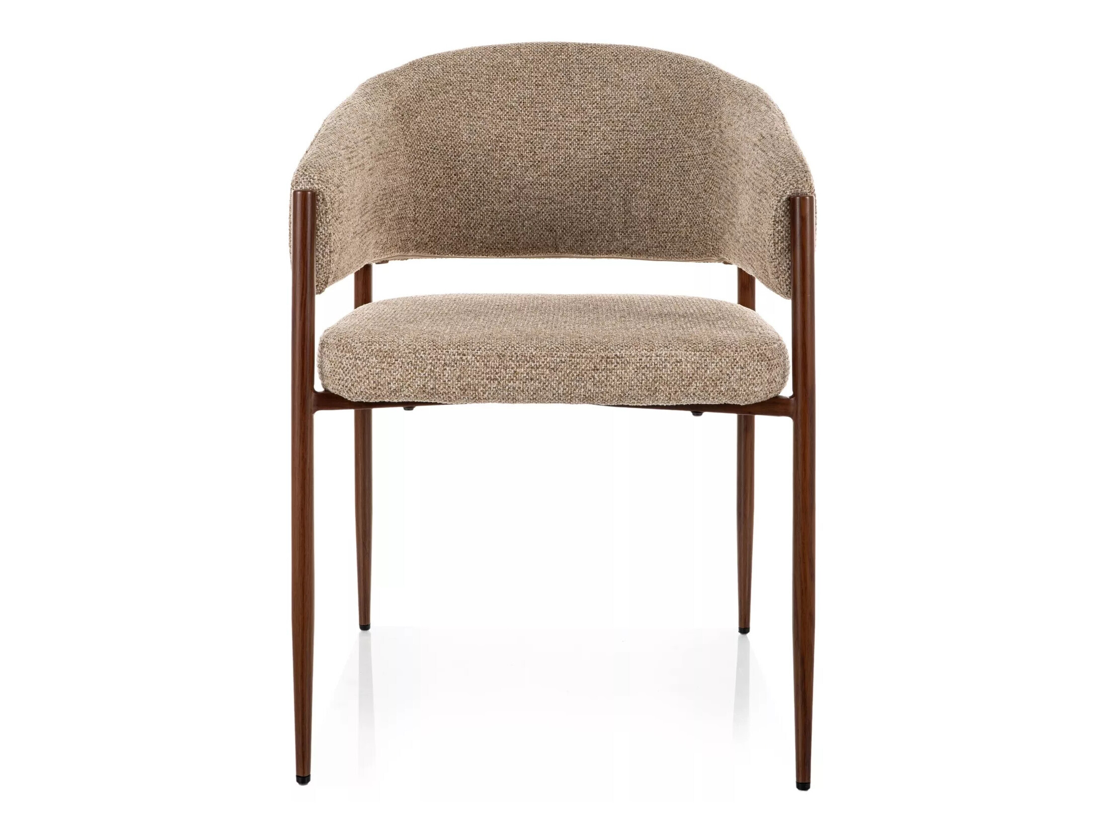 Chaise Detroit 1053 (Beige + Noyer)