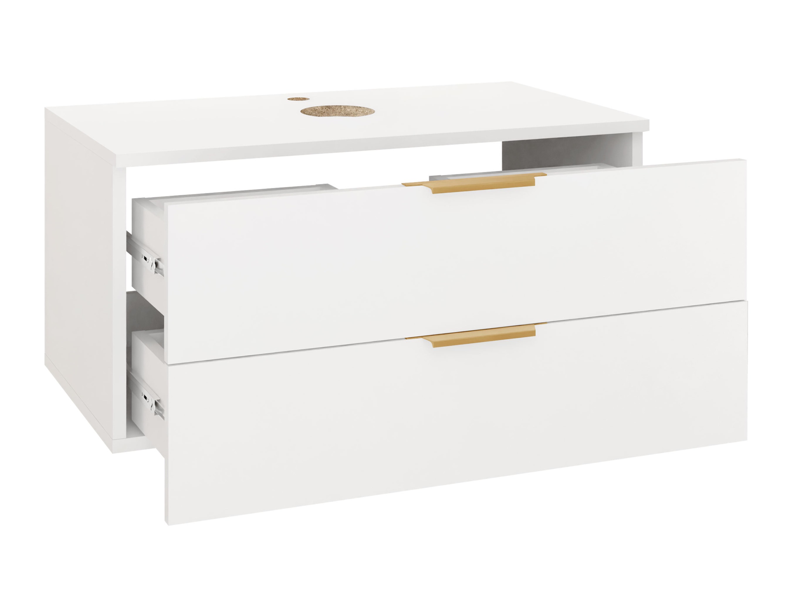 Armoire de salle de bains murale pour lavabo Comfivo Unitas