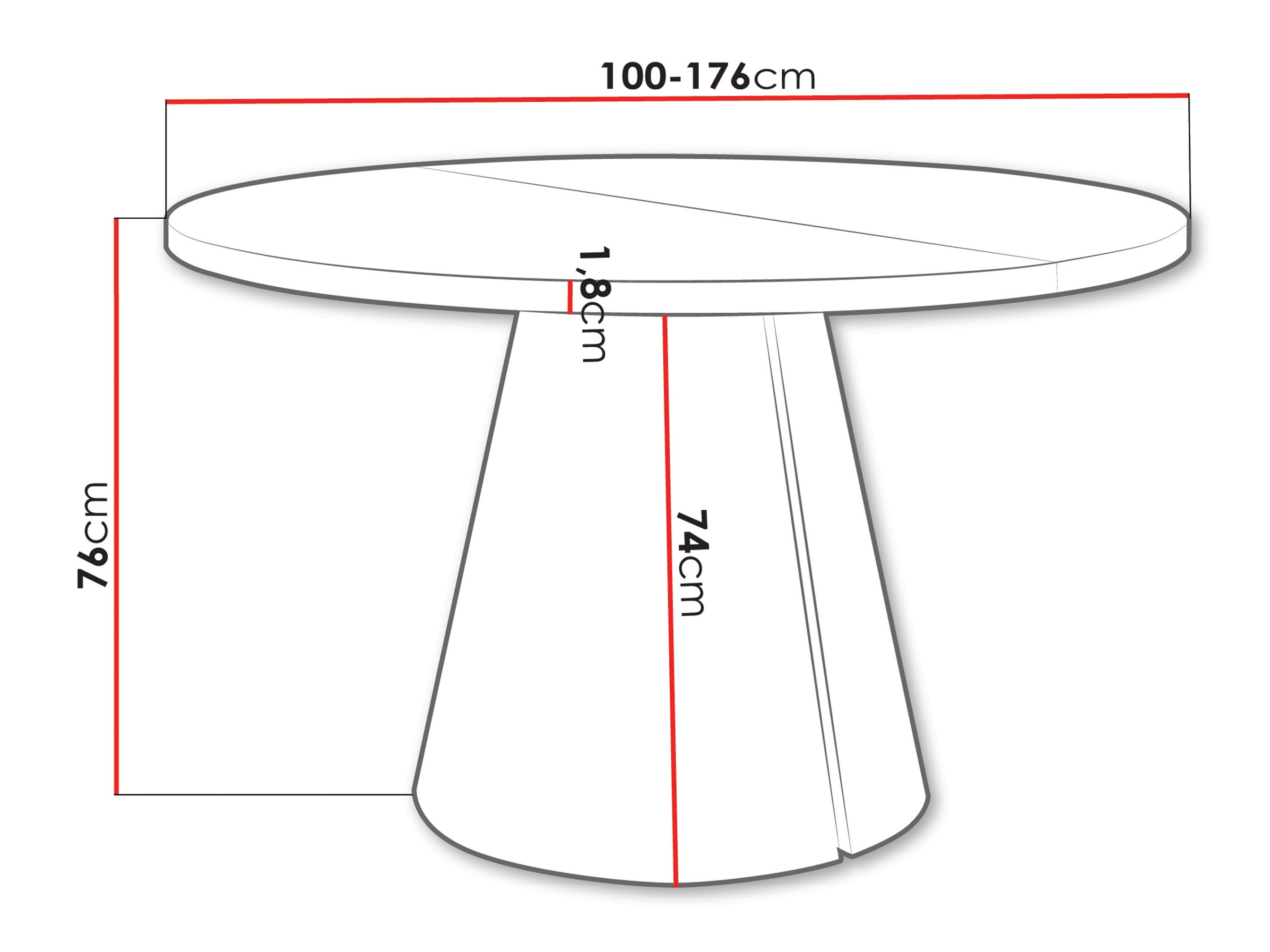Table Oswego 183