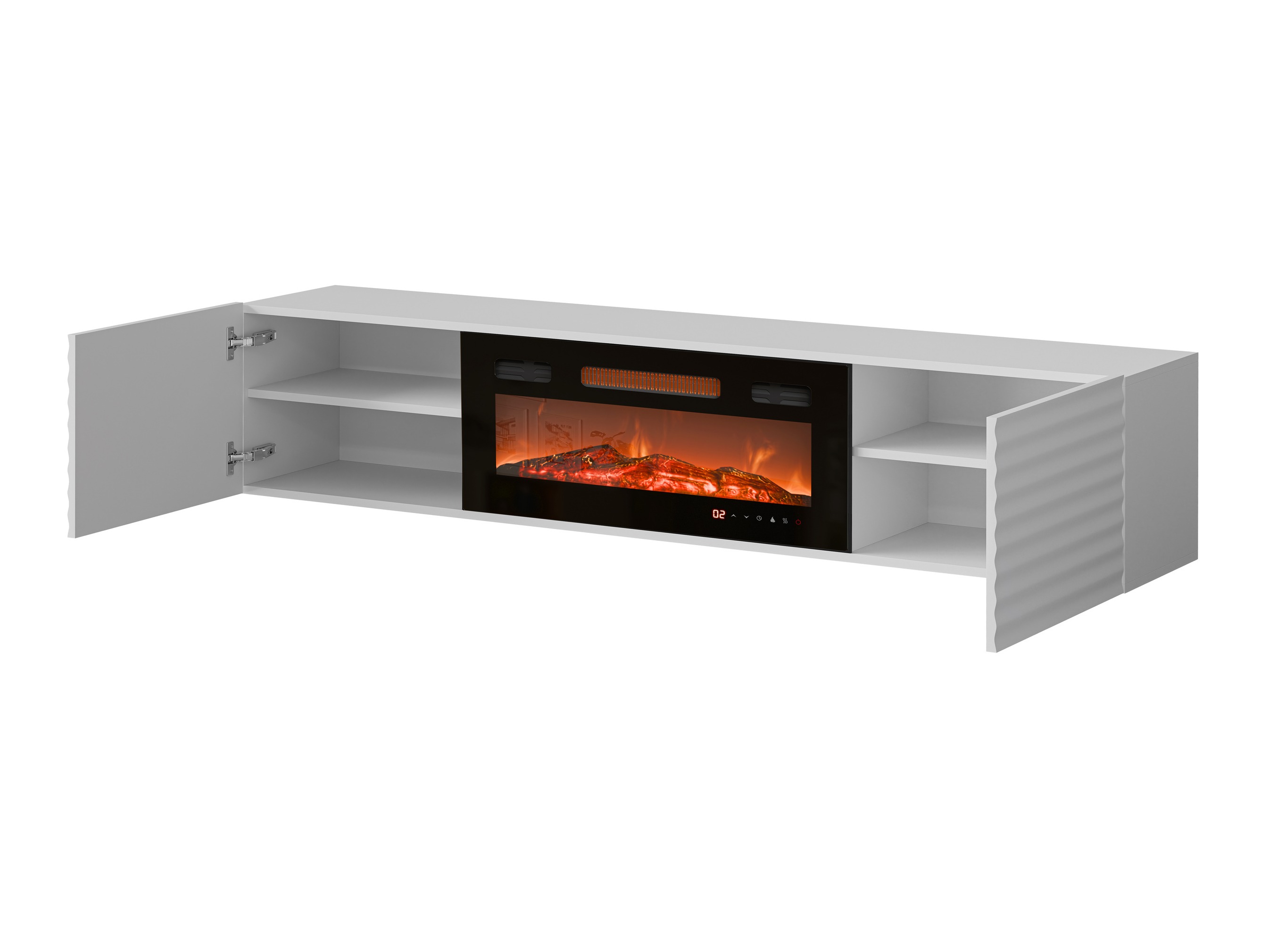Meuble TV Charlotte 206 (Noir)