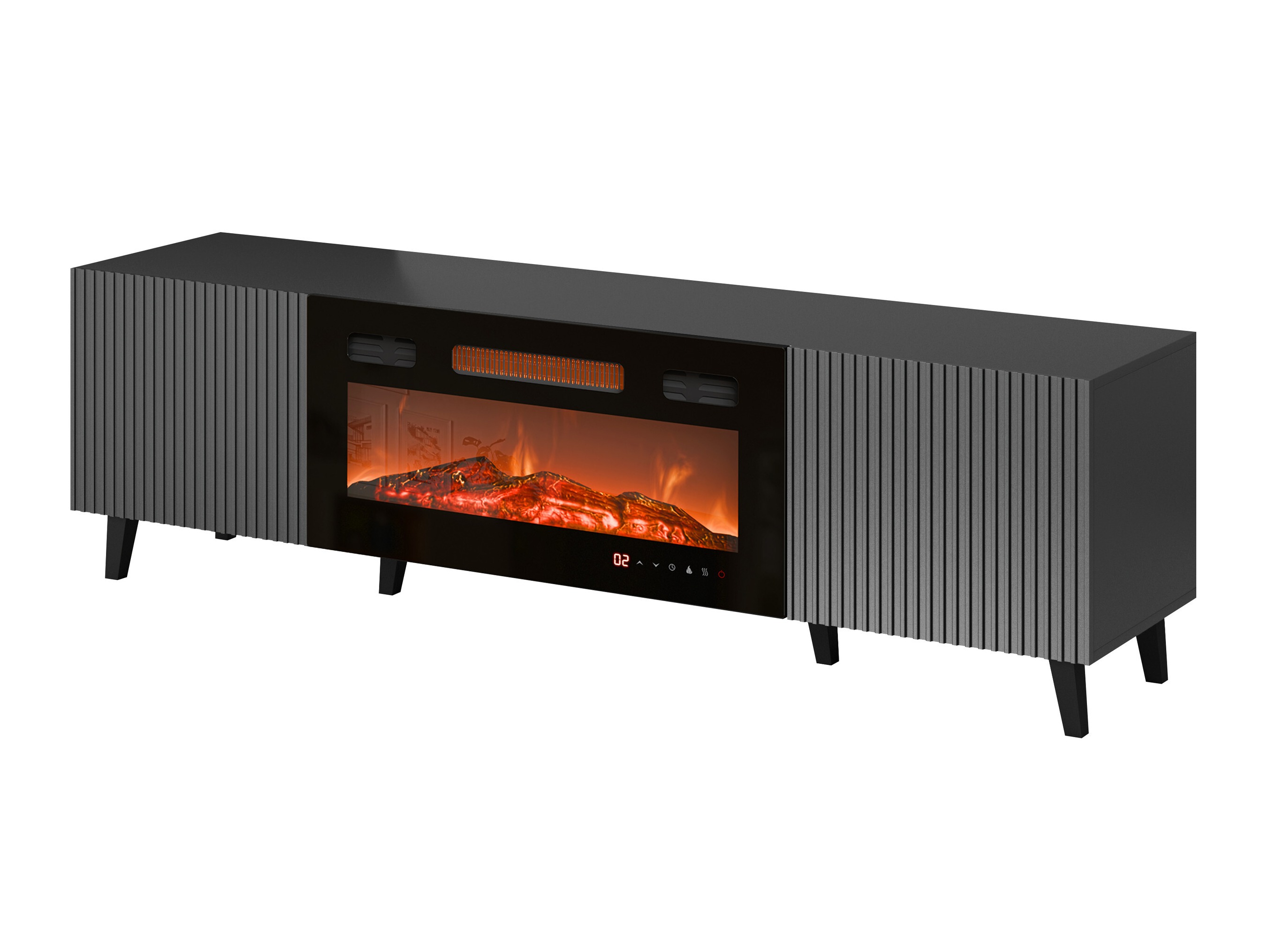 Meuble TV Comes II (Anthracite)