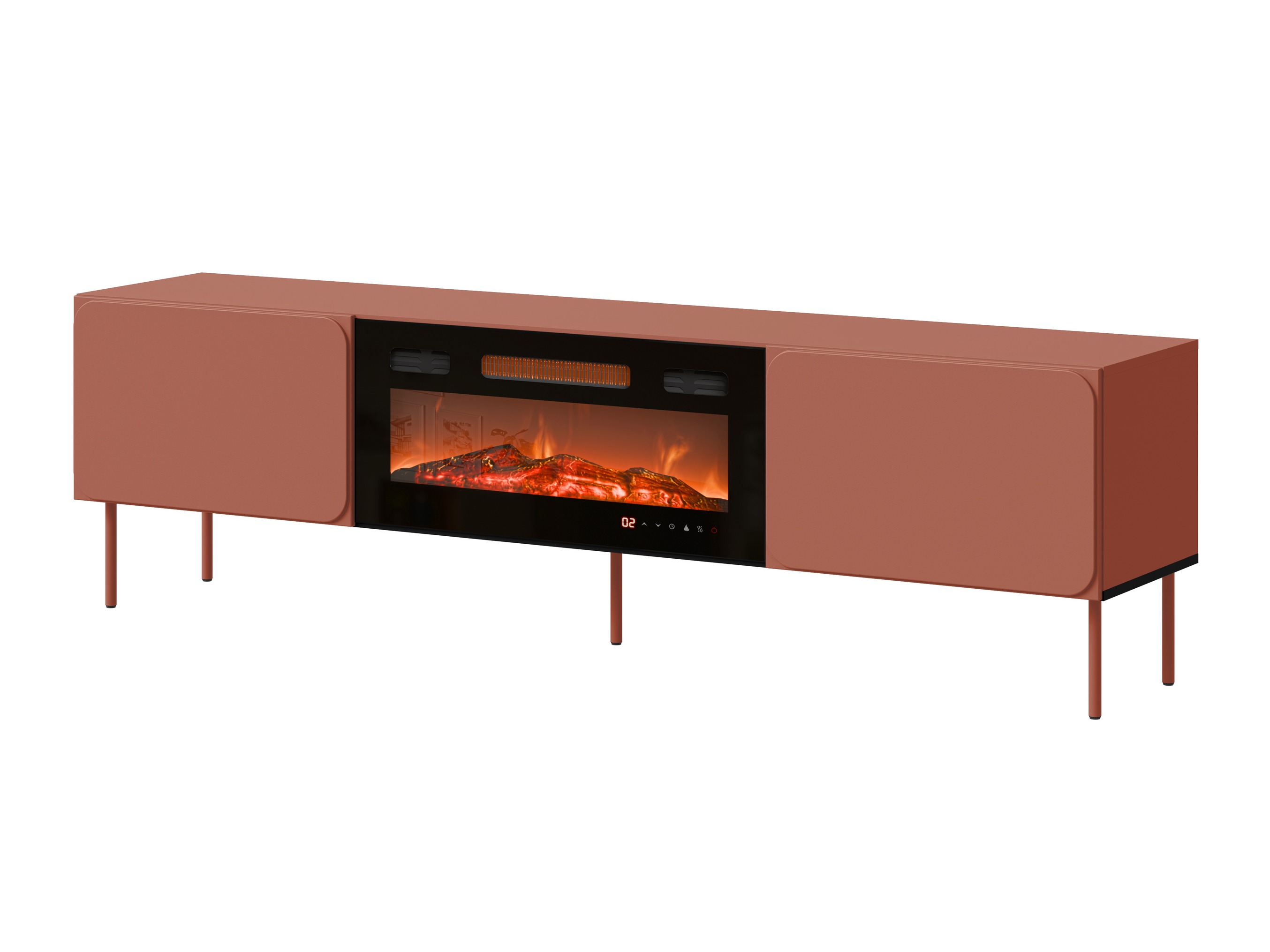 Meuble TV Fentore 104 (Rouge)
