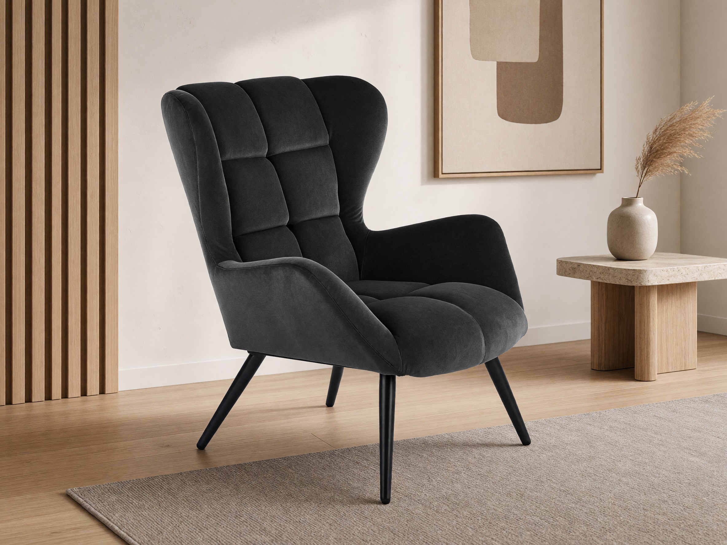 Fauteuil Houston 1079 (Noir)