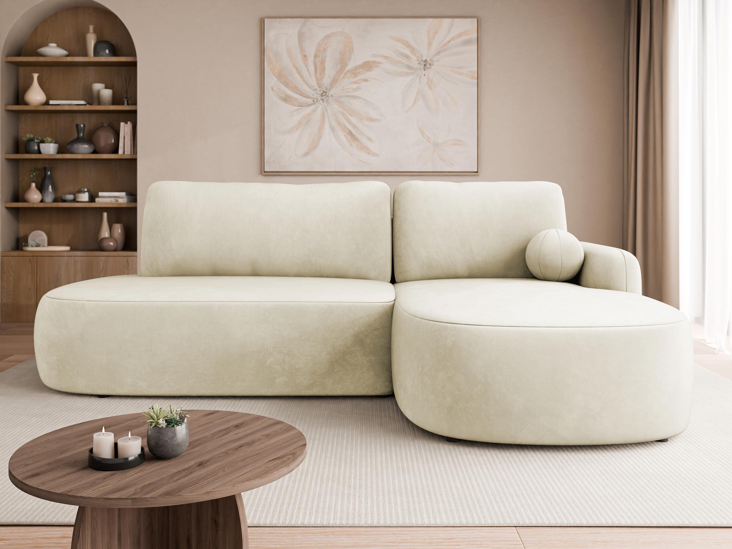 Canapé d'angle Comfivo Popis I (Magic Velvet 2250)