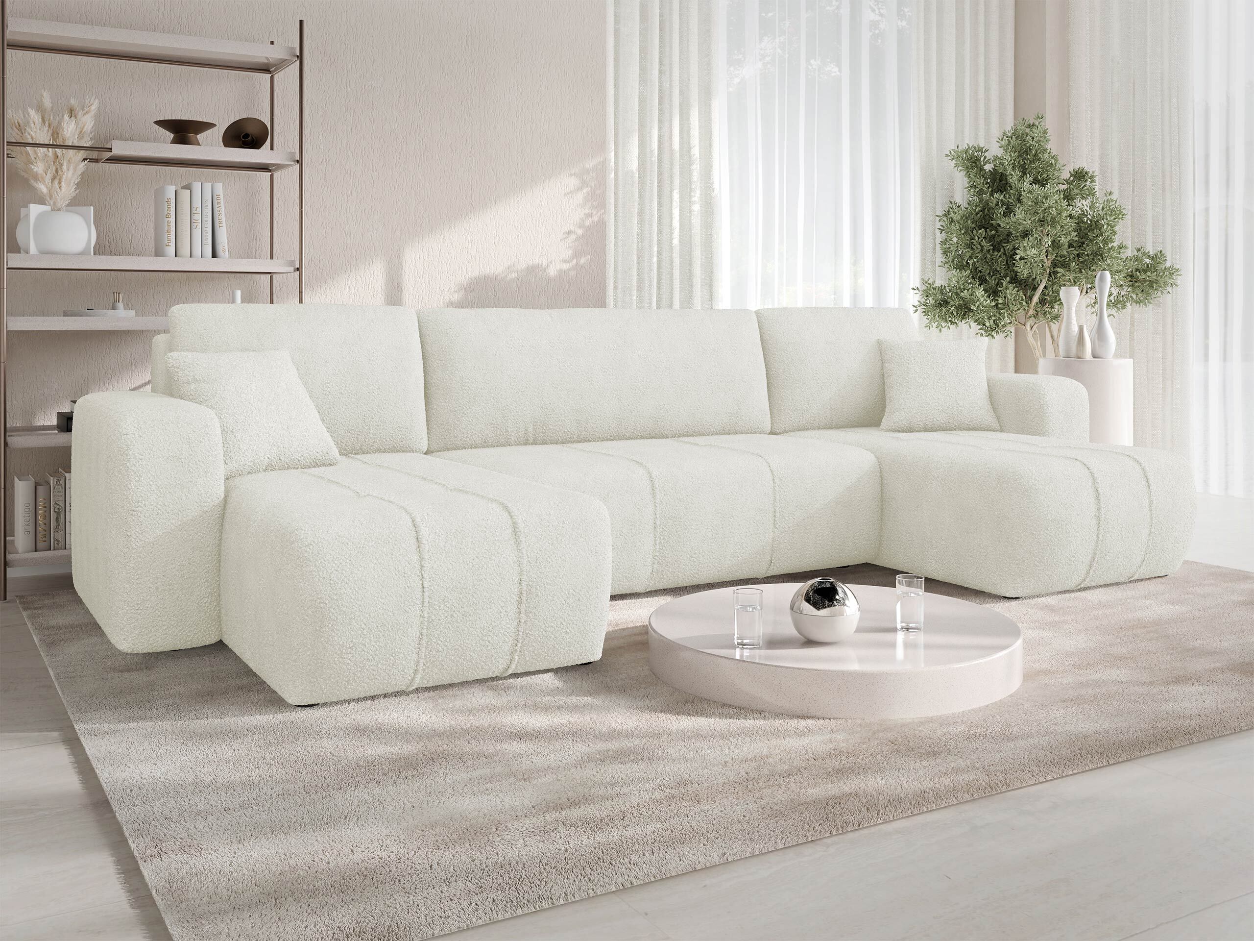 Canapé d'angle Comfivo Laurus II (Coral 15)