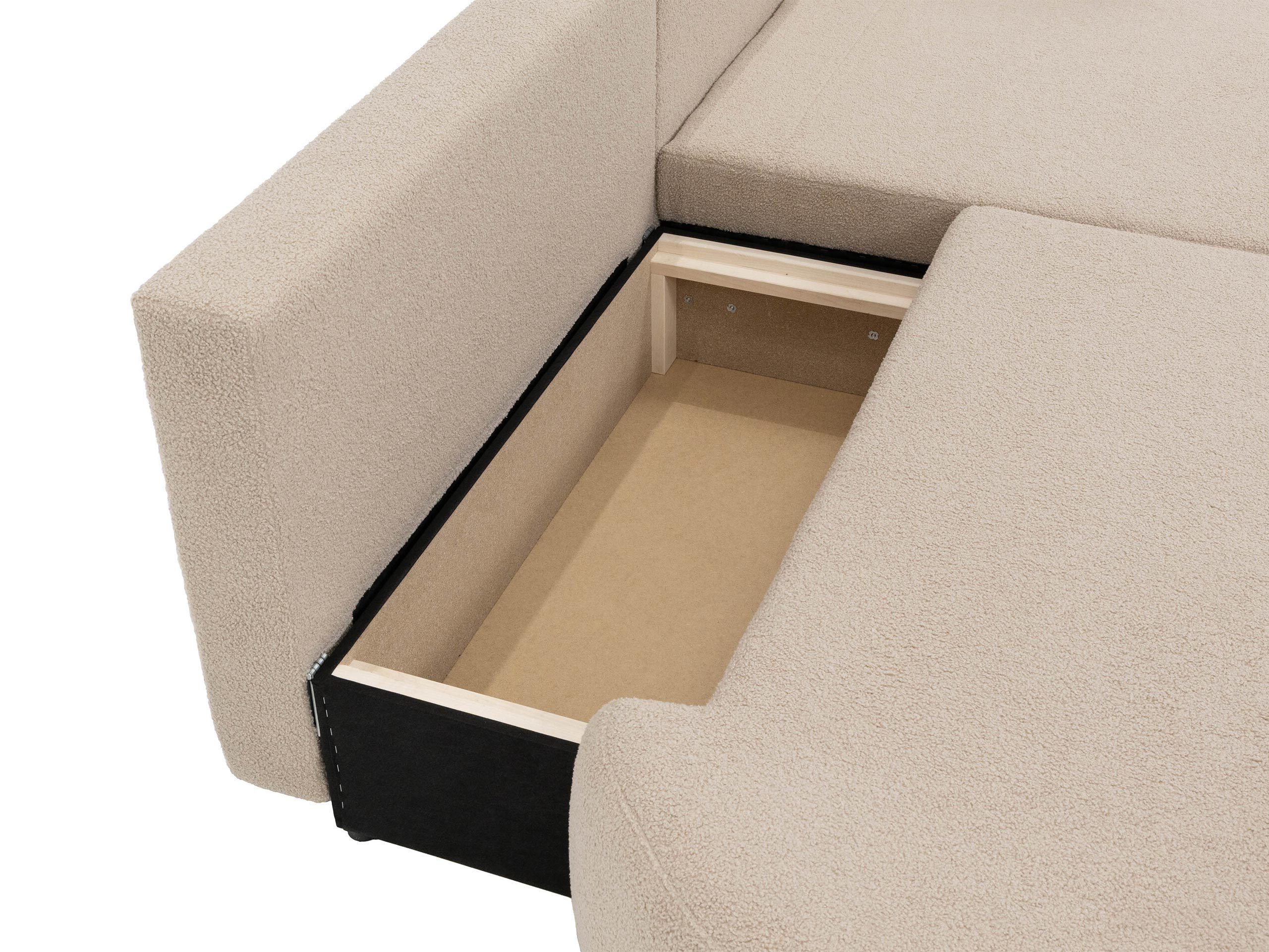 Canapé d'angle Comfivo Popis I (Magic Velvet 2250)