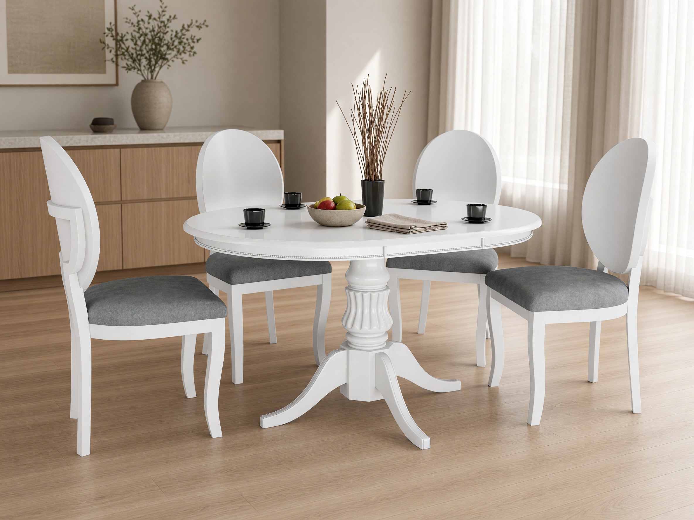 Table Houston Stella (Blanc)