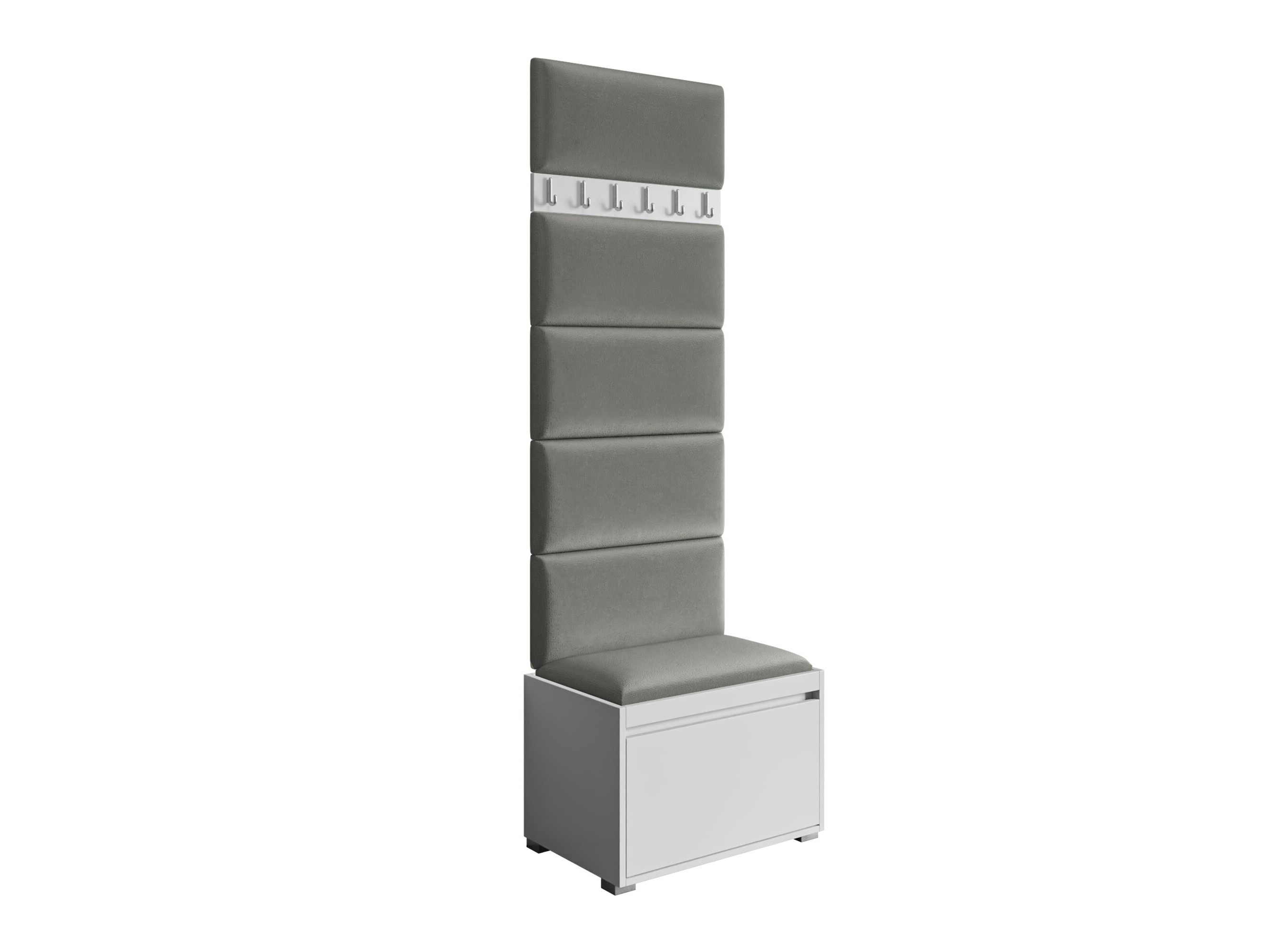 Ensemble de meubles d’entrée Comfivo Pinus V (Blanc + Polo 894)