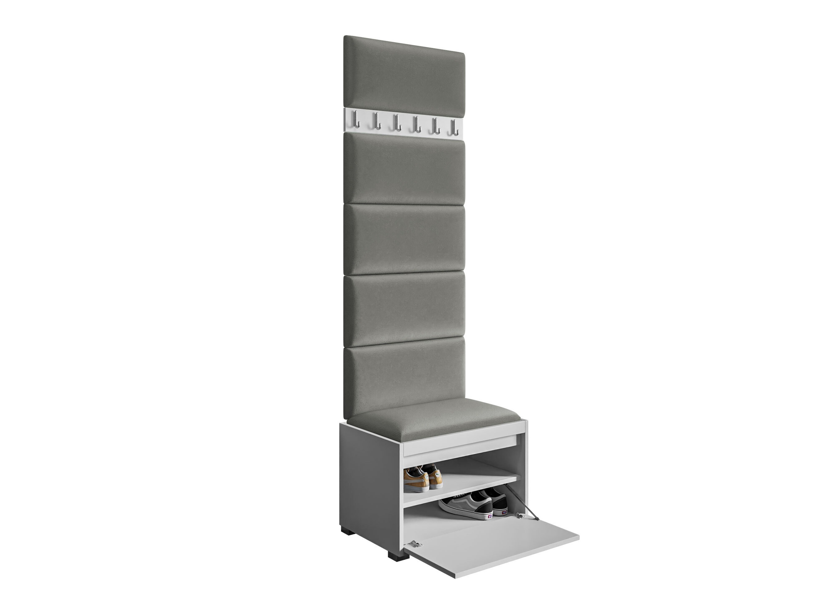Meuble d'entrée Comfivo Pinus V (Blanc + Polo 894)