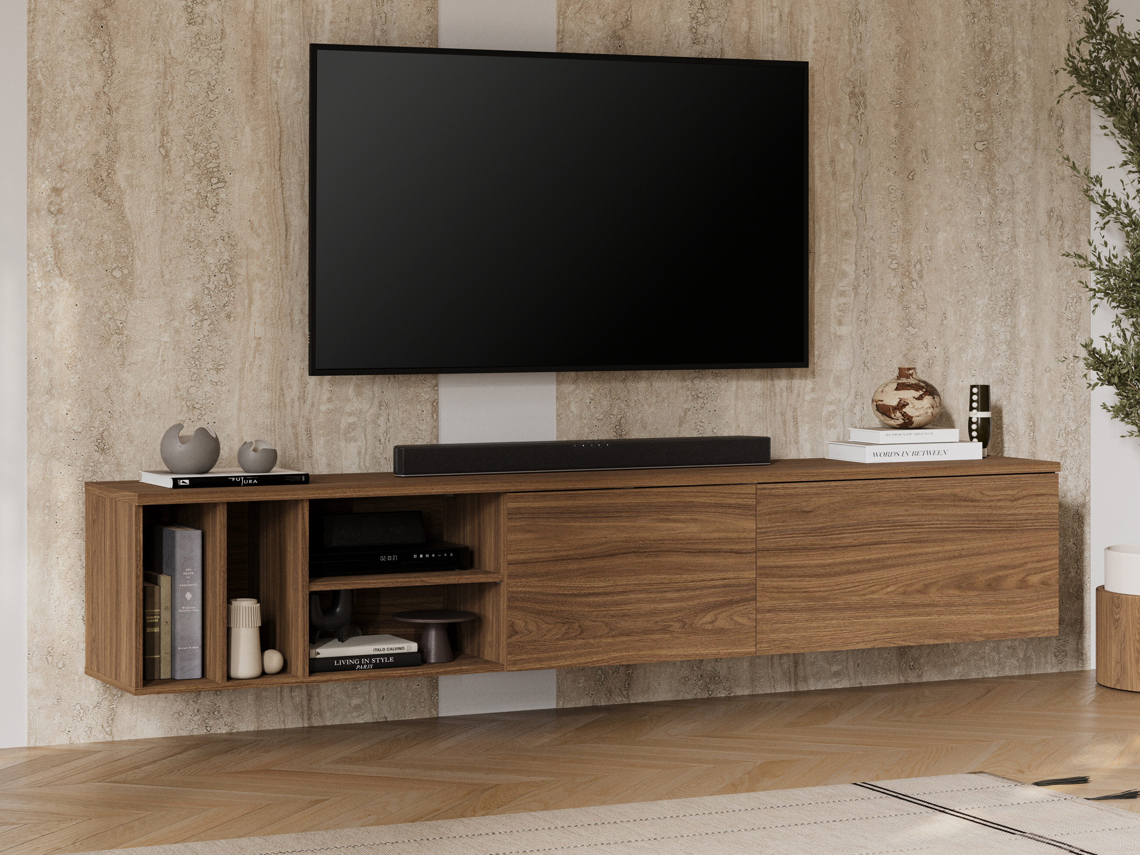 Meuble TV Austin 397 (Noyer)