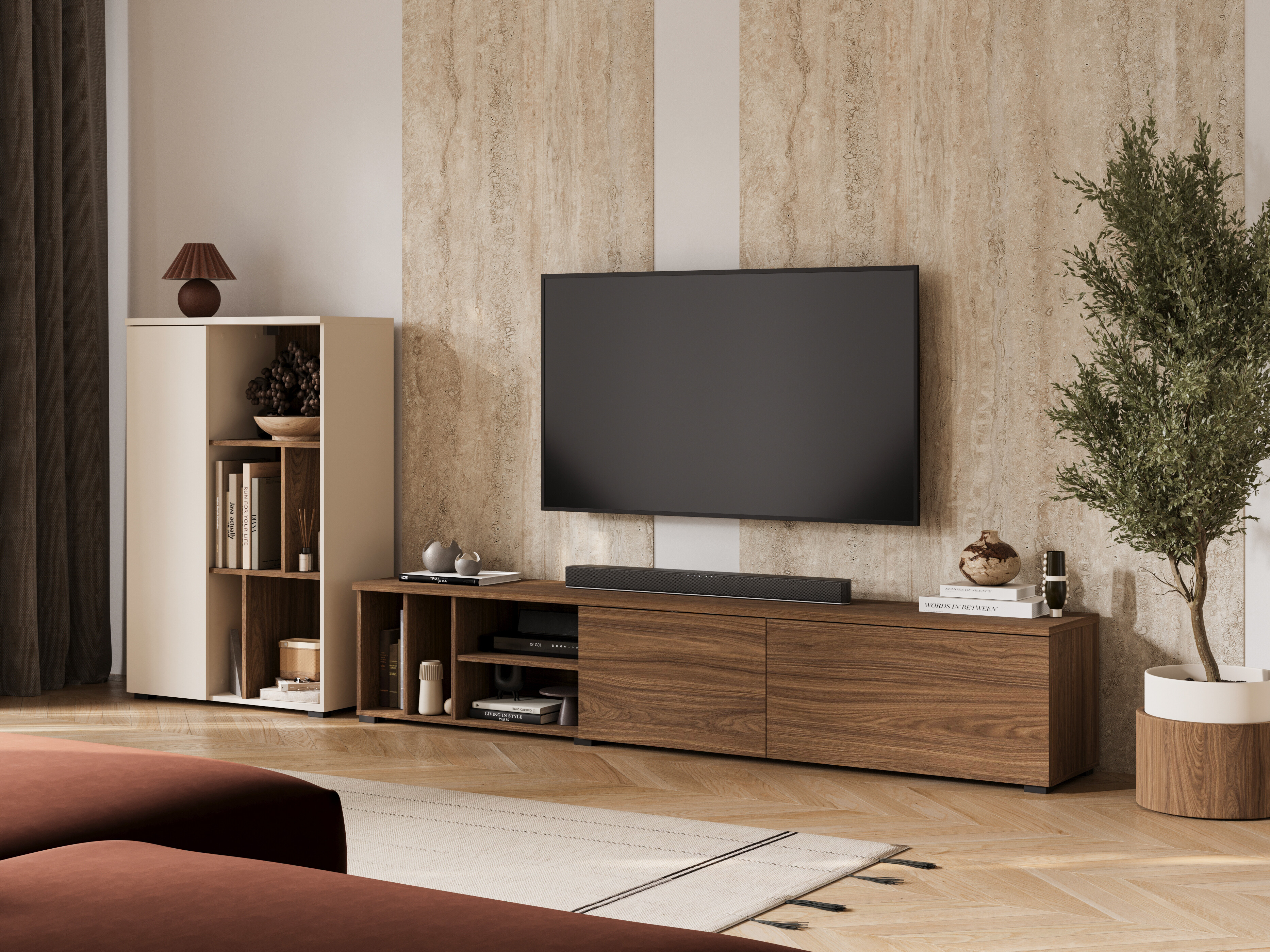 Meuble TV Austin 397 (Noyer)