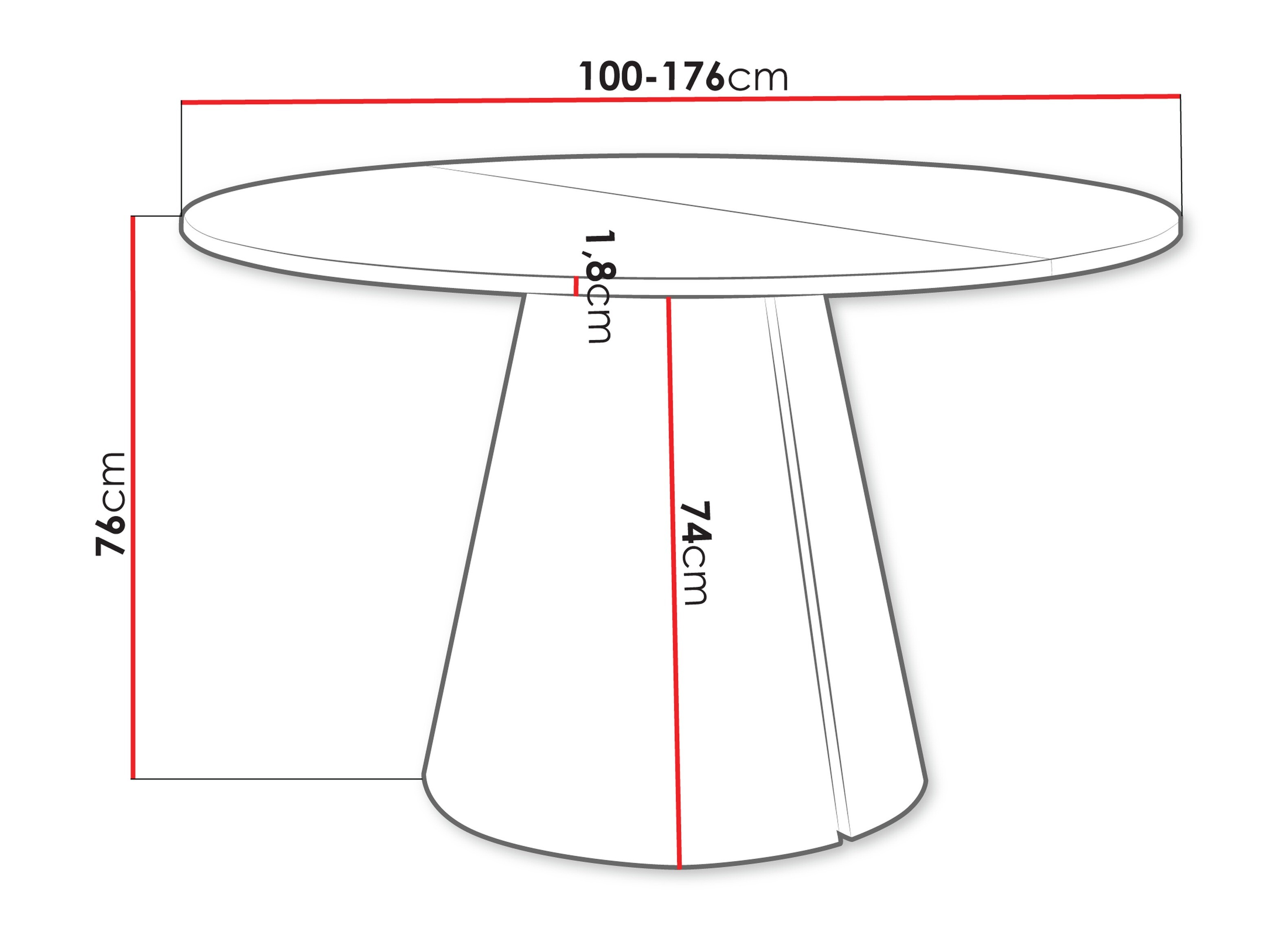 Table Oswego 183
