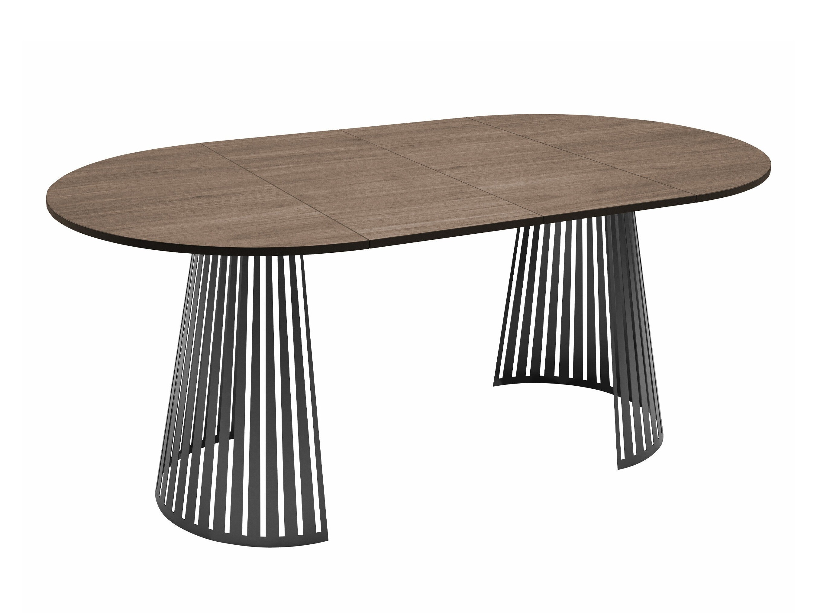 Table Prudentia (Marbre blanc + Noir)