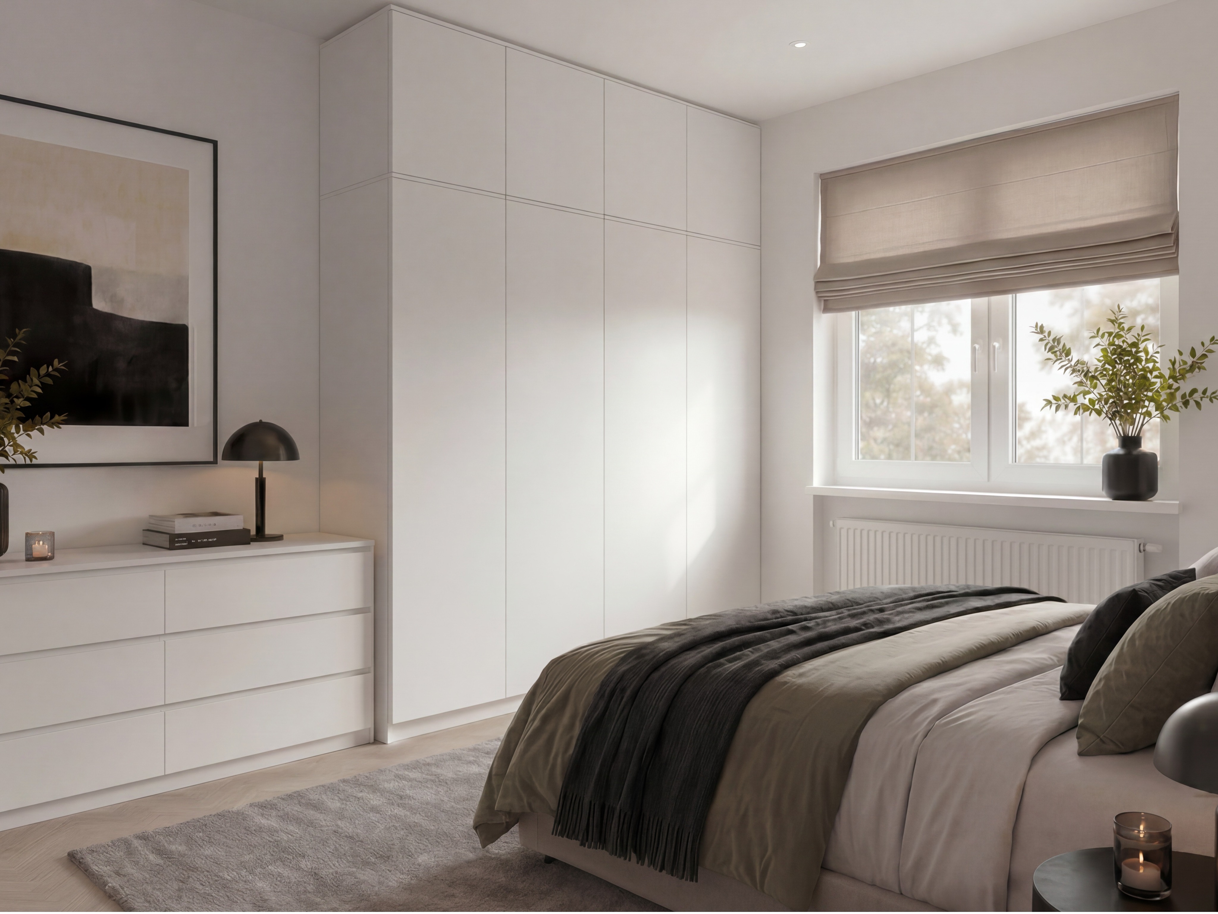 Armoire Mandeville 408 (Blanc)