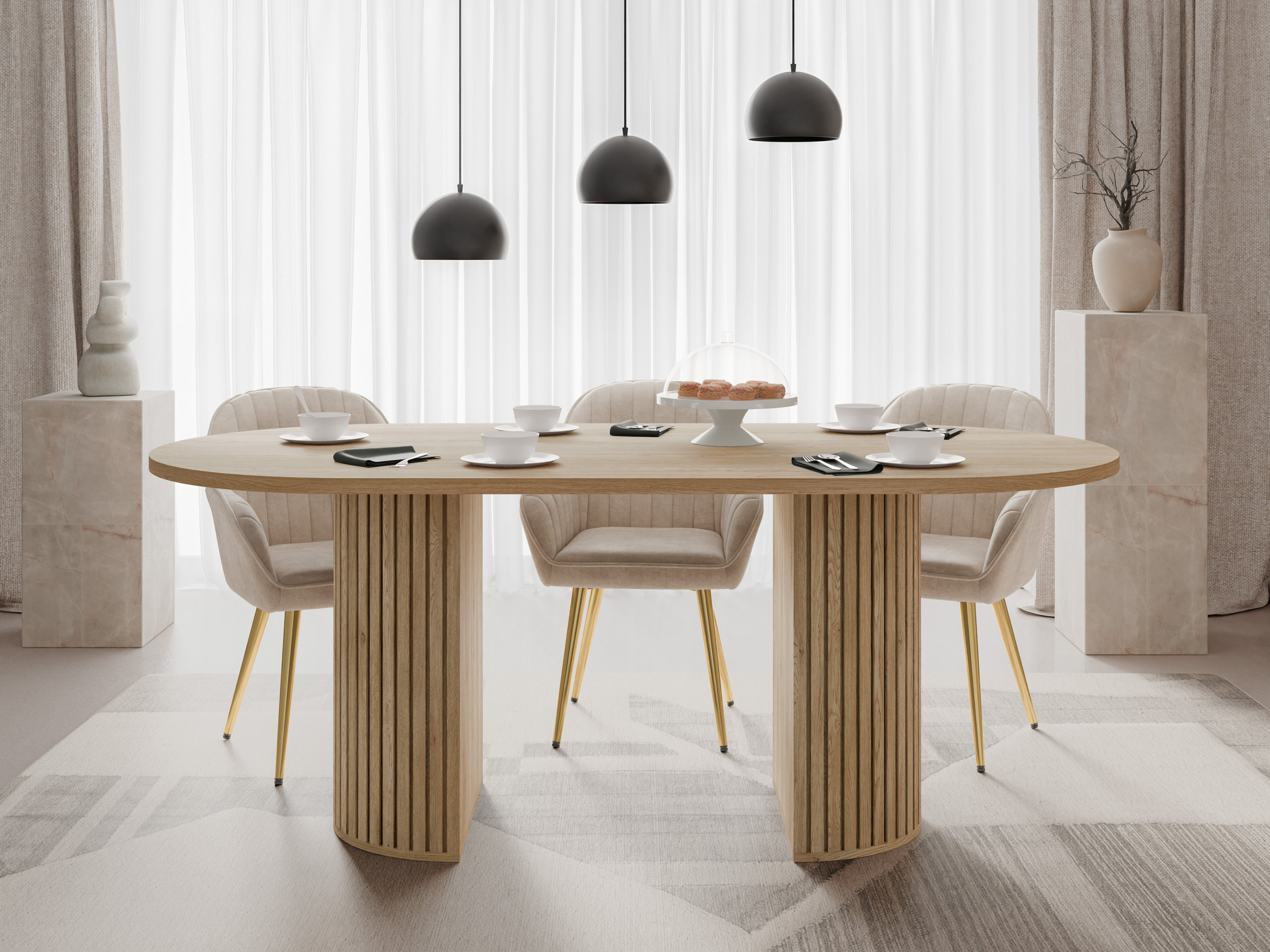 Table Comfivo Ulma (Chêne Cremona)