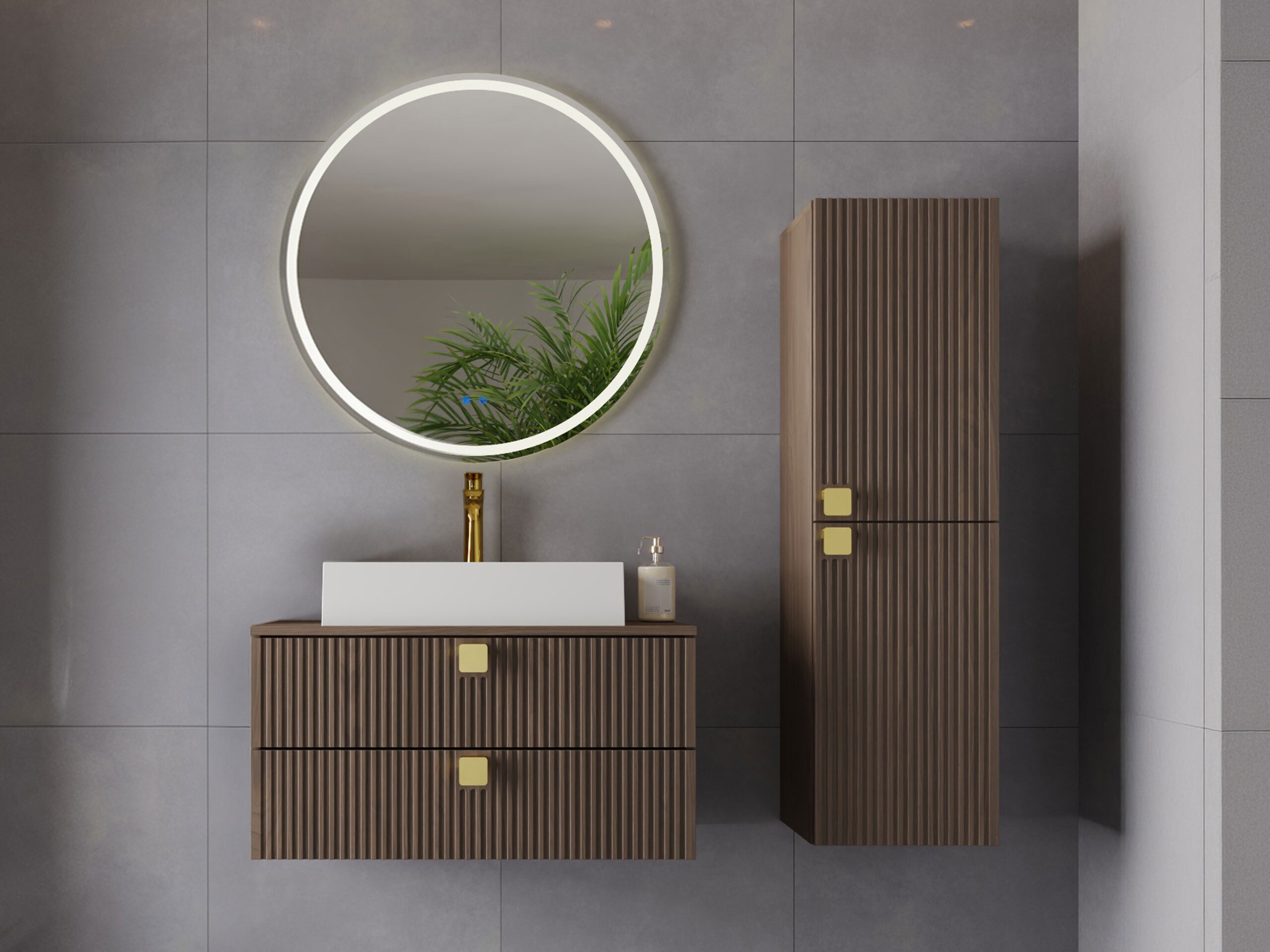 Armoire de salle de bain murale Gratal