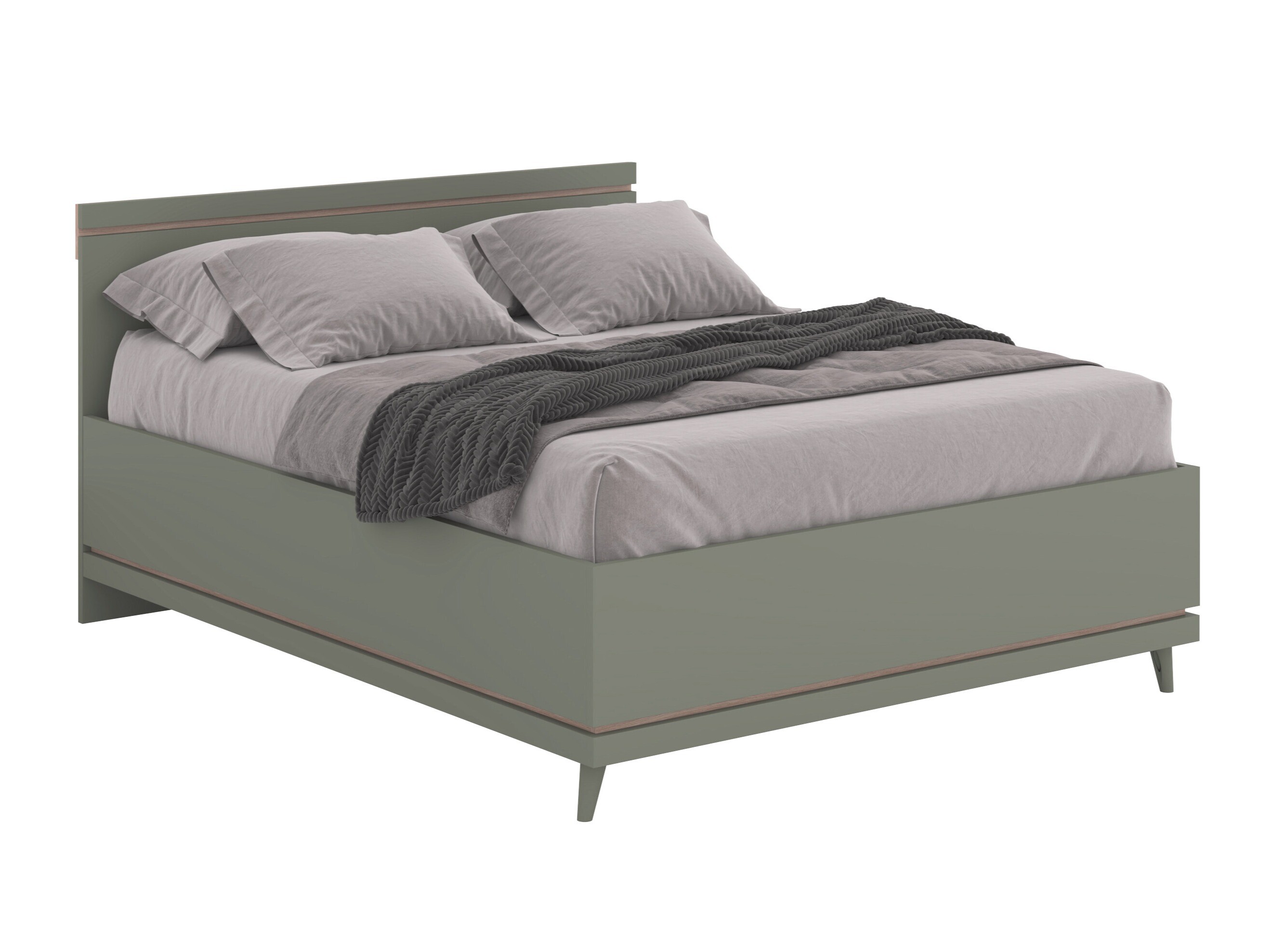 Lit Fertalu 107 (Vert + Chêne)
