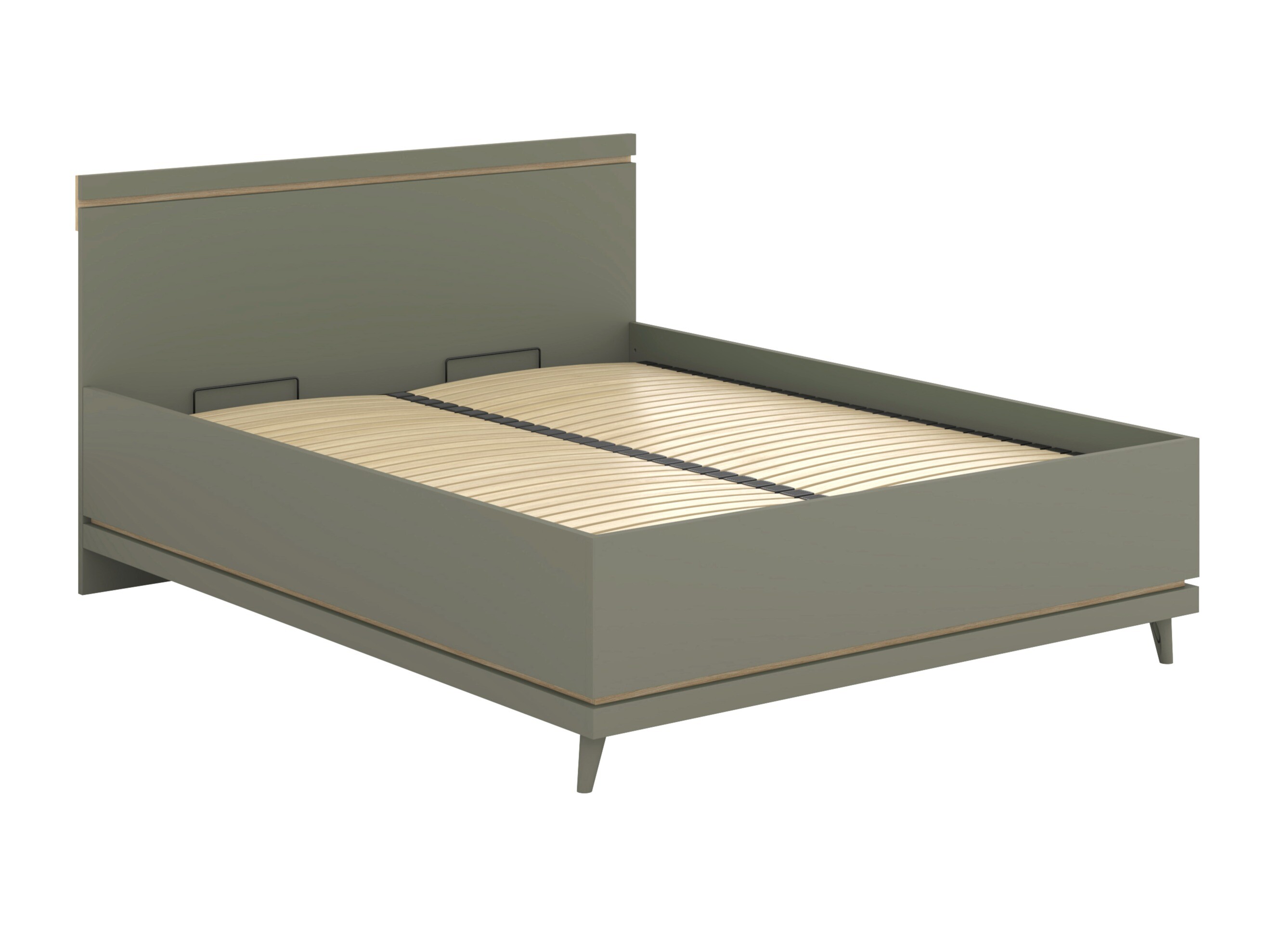Lit Fertalu 107 (Vert + Chêne)